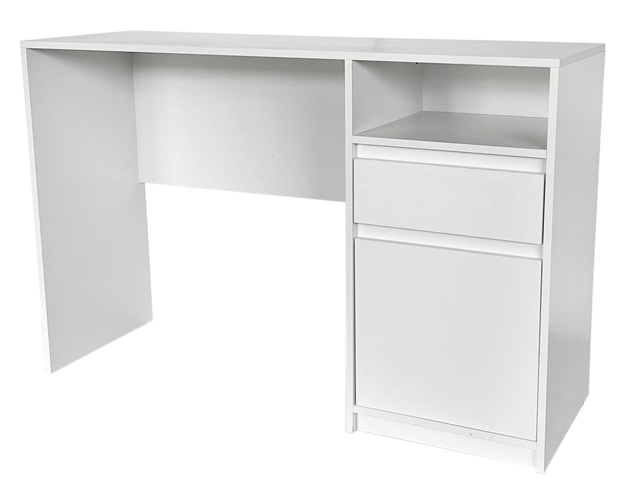 Escritorio Apollo blanco 1 cajón 1 puerta-2