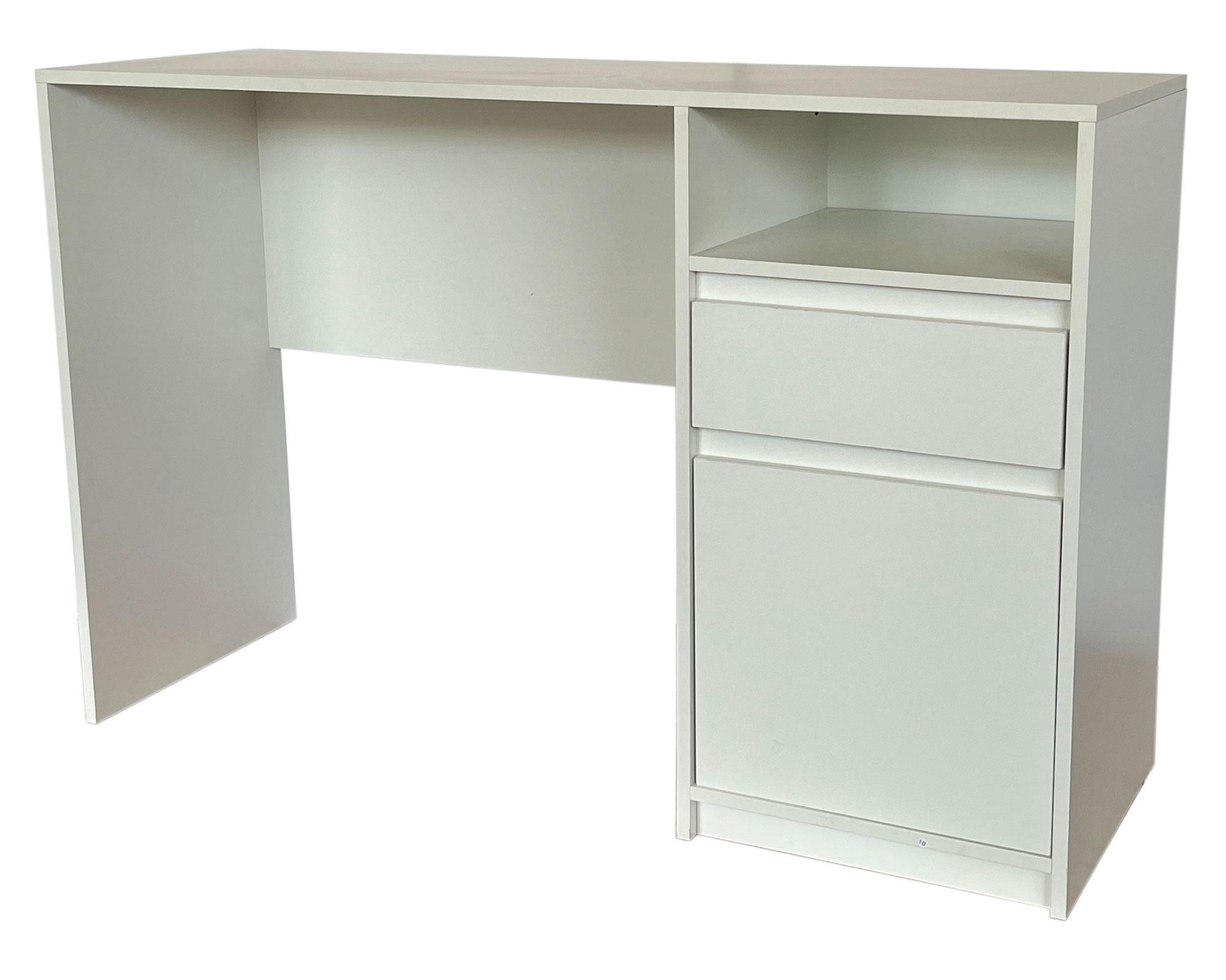 Escritorio Apollo blanco 1 cajón 1 puerta-5