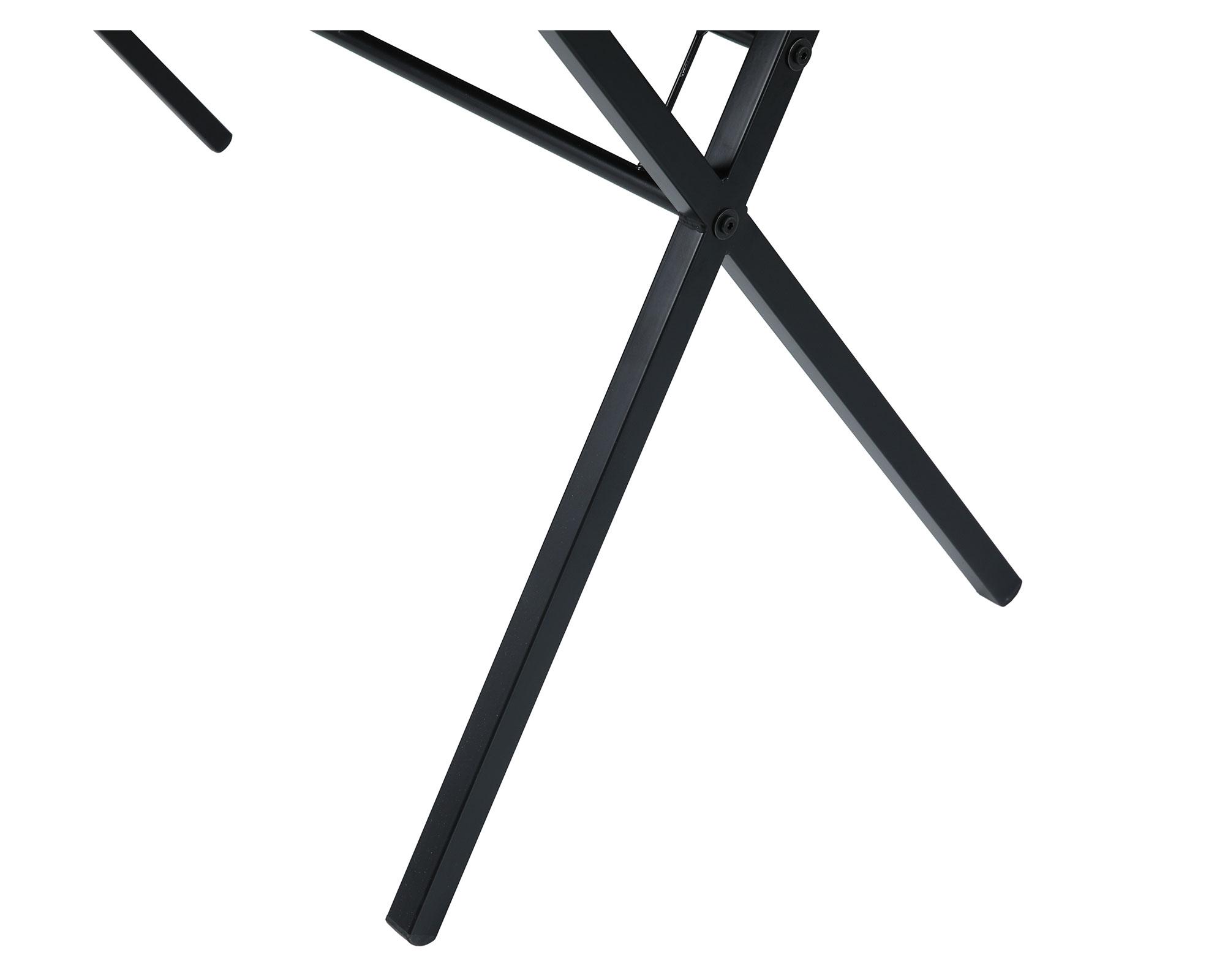Escritorio negro 75x110x60 cm-2