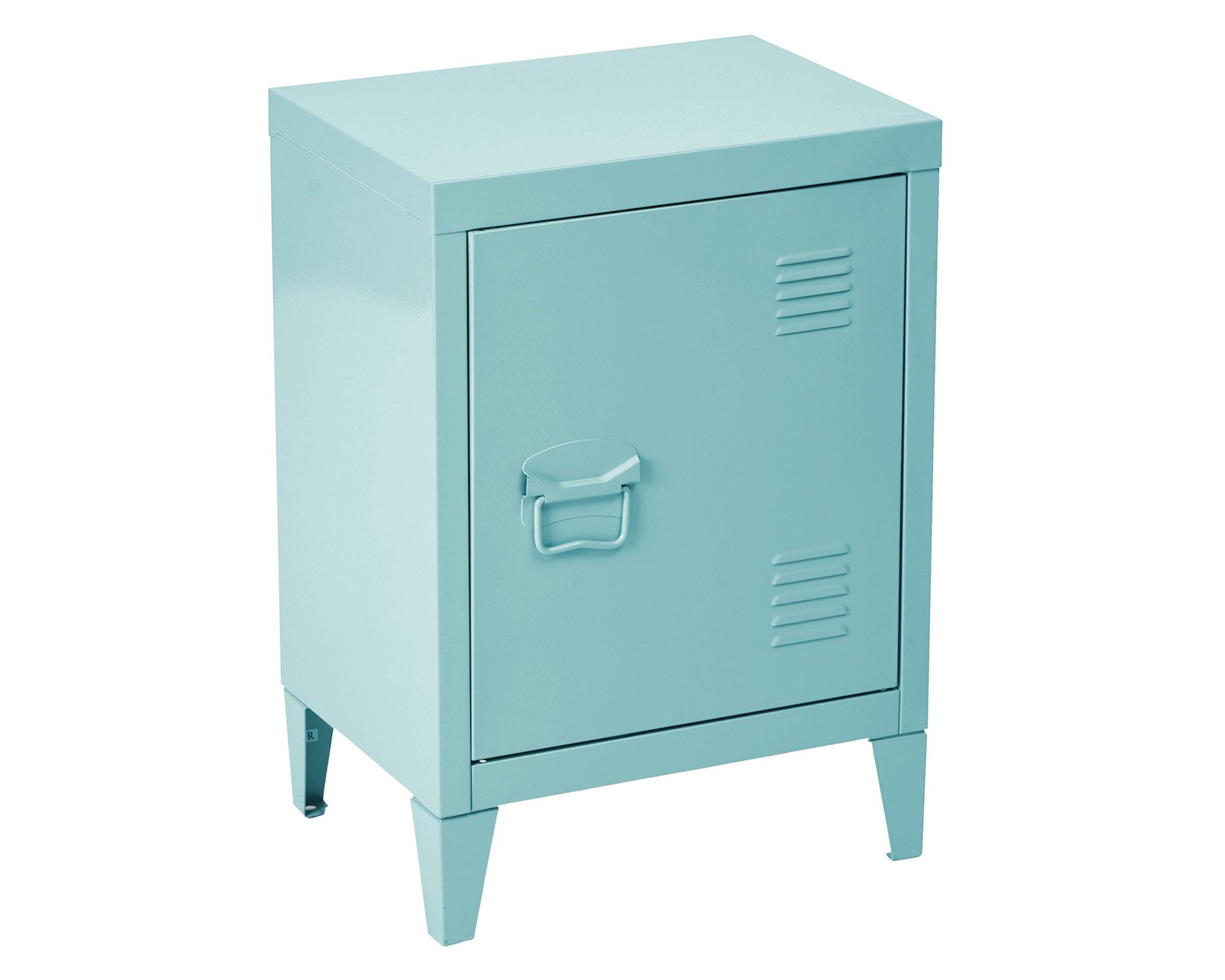 Cajonera celeste 1 puerta-0