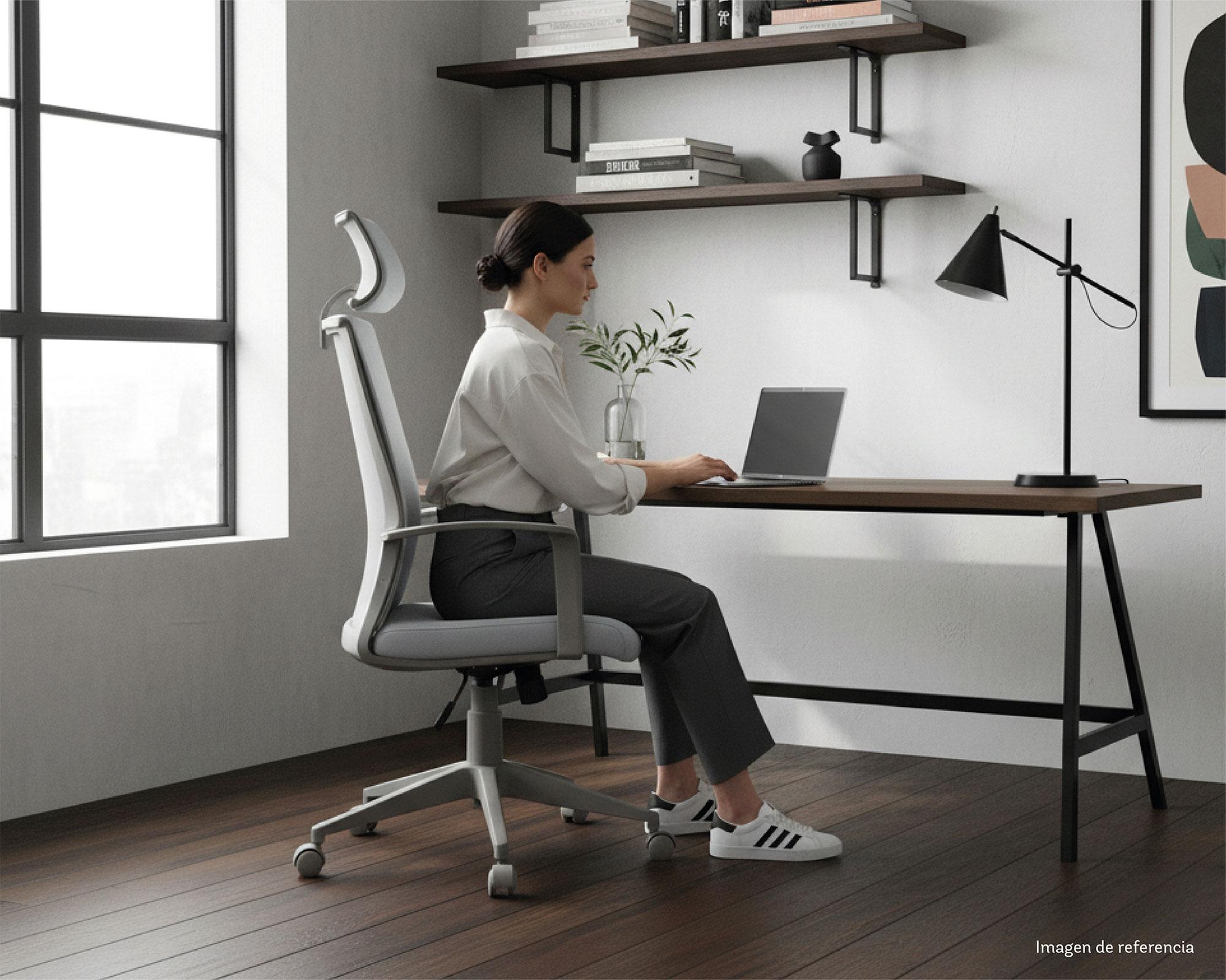 Silla ejecutiva Emma gris-2