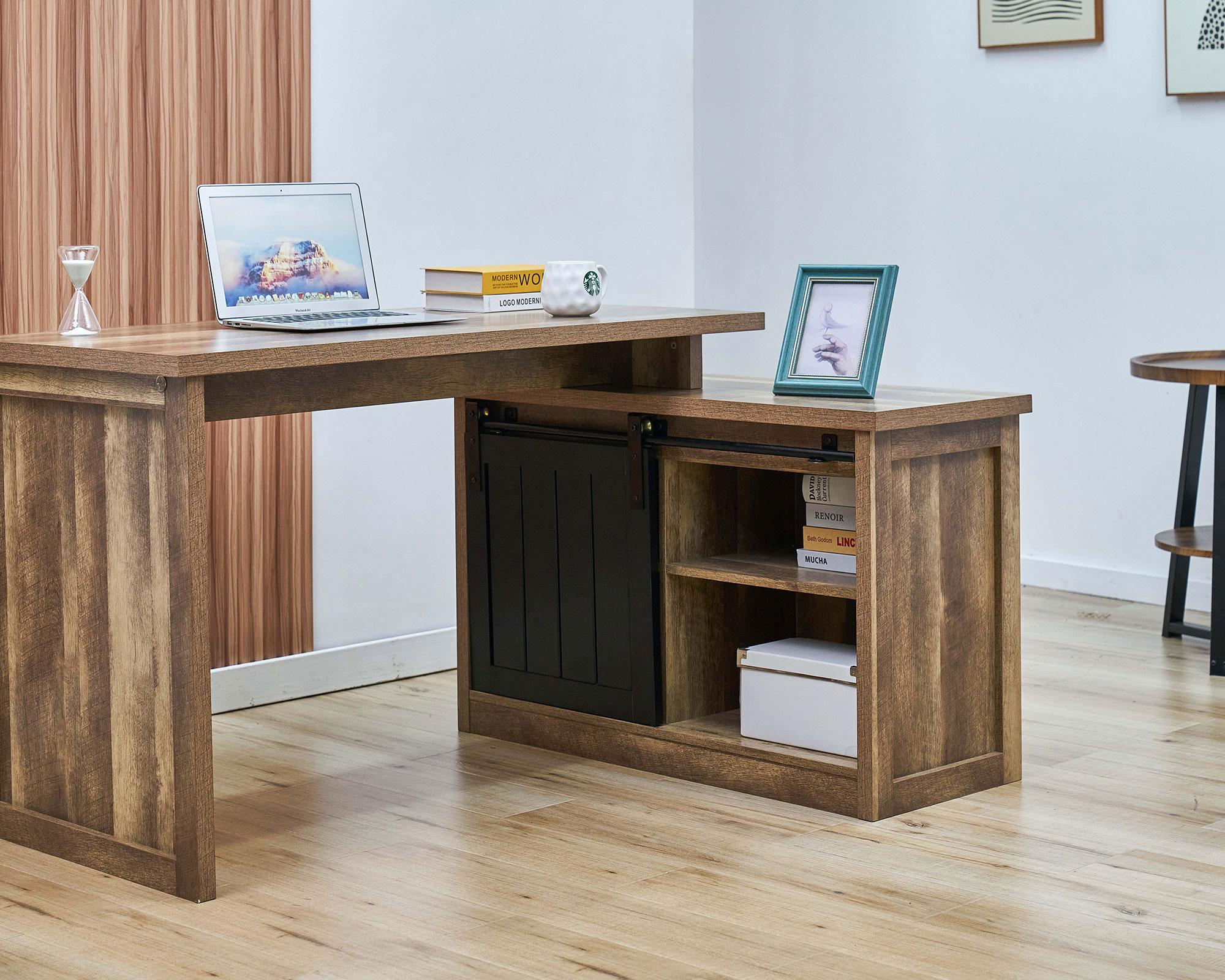 Escritorio esquinero Wade 1 puerta-3
