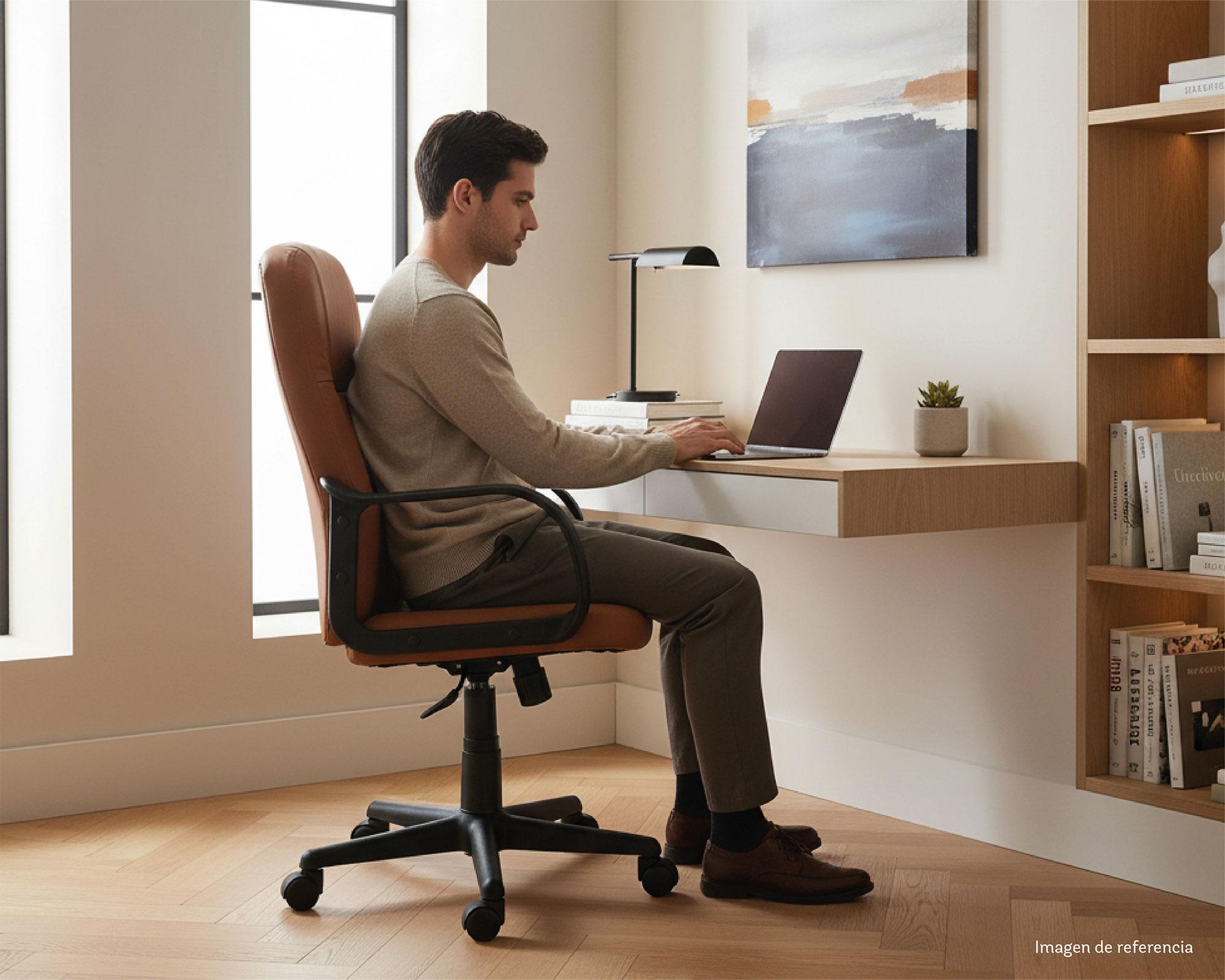 Sillón ejecutivo 6100 caramel-2