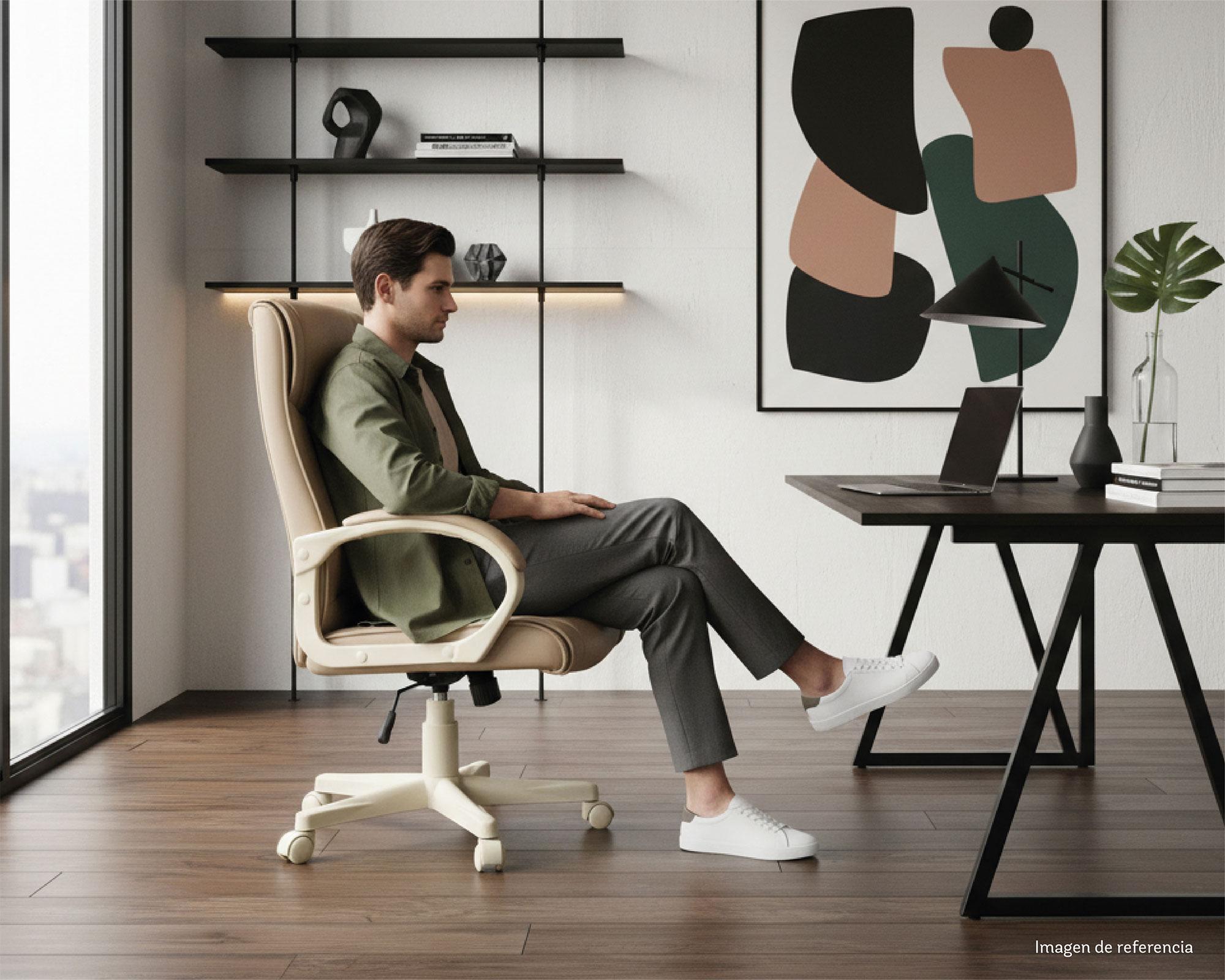 Sillón ejecutivo Michigan beige-2