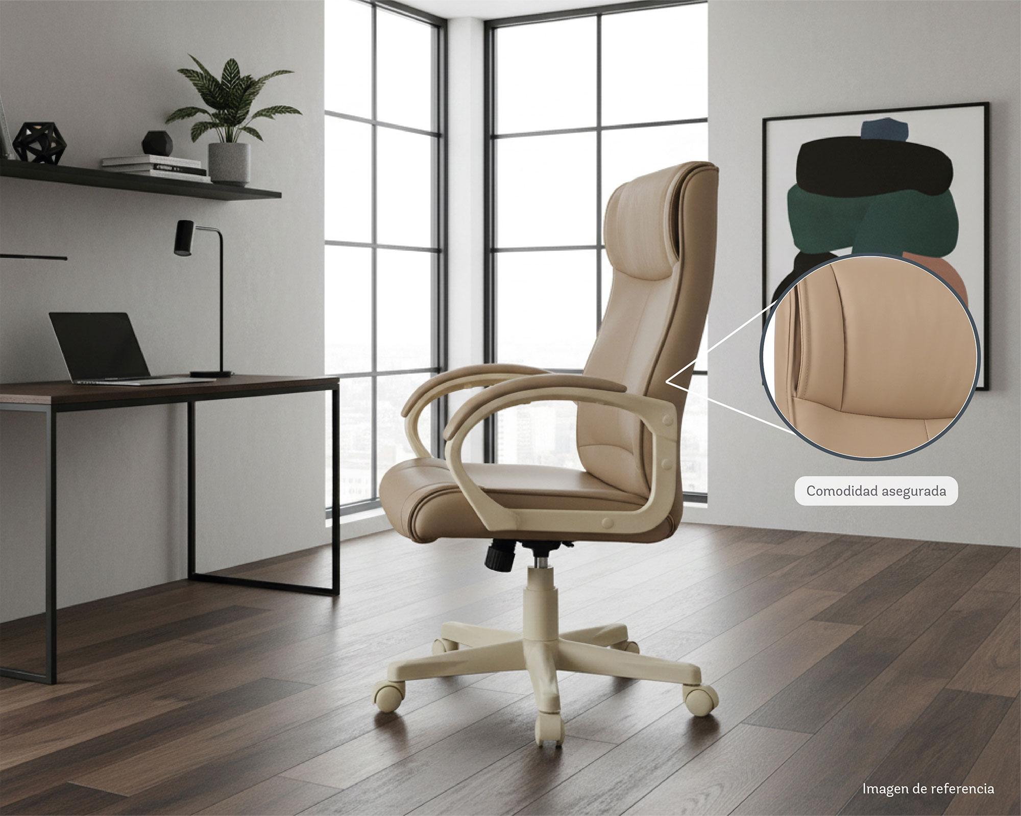 Sillón ejecutivo Michigan beige-3