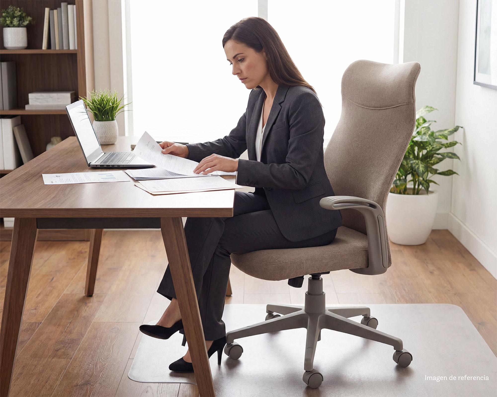 Silla ejecutiva Fabric beige-2