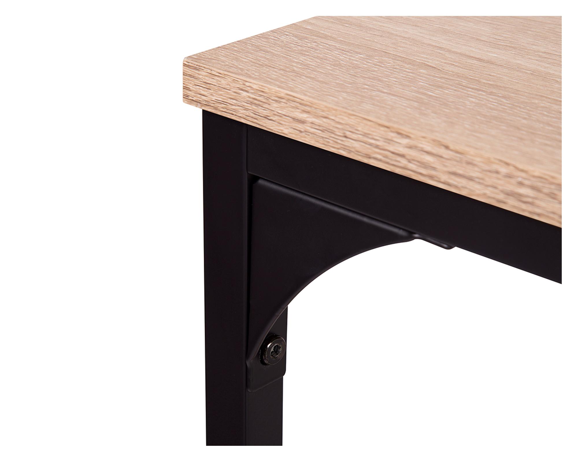 Mesa arrimo Bianca 81x106x35 cm-5