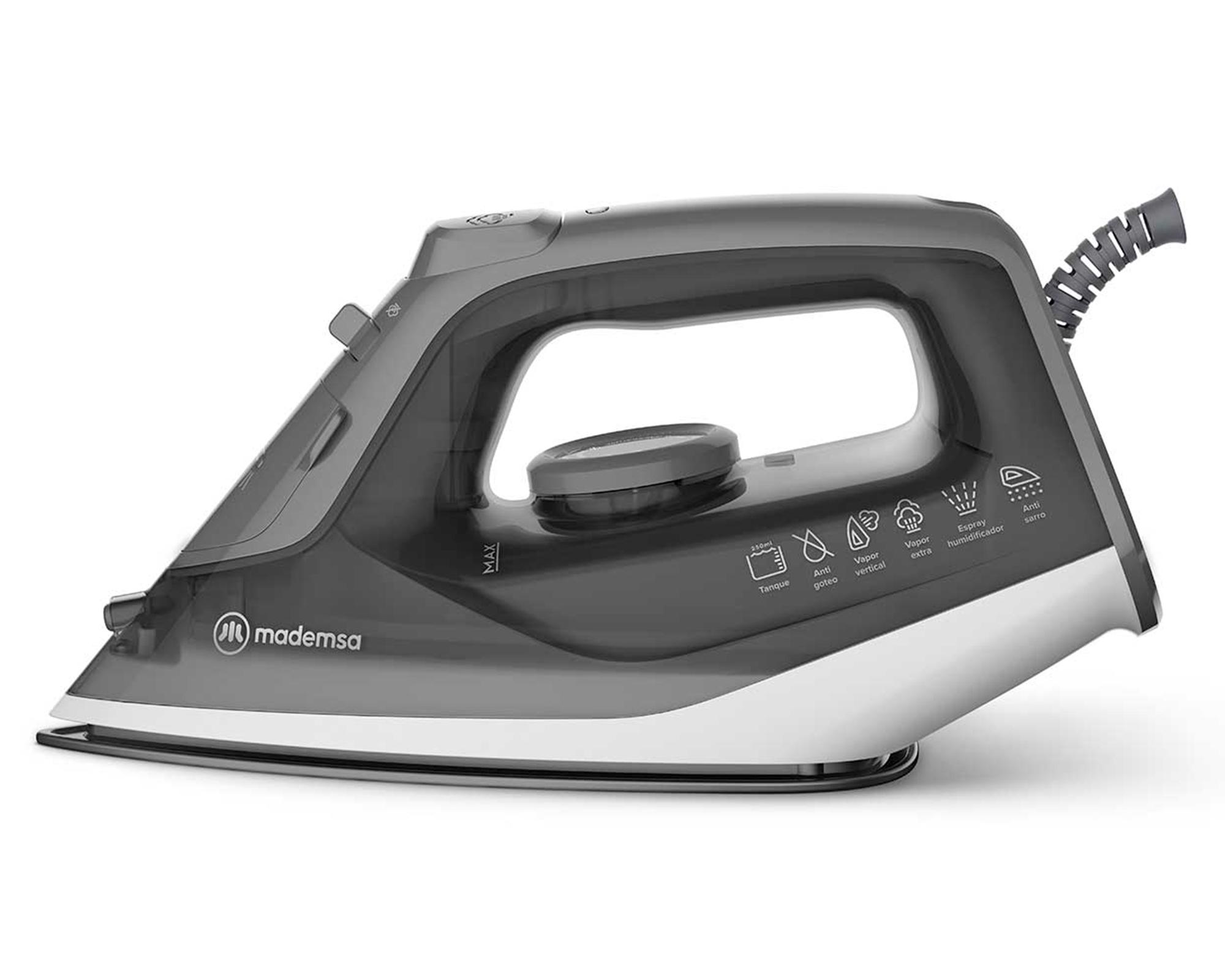 Plancha a vapor MIR20 1500W gris-0