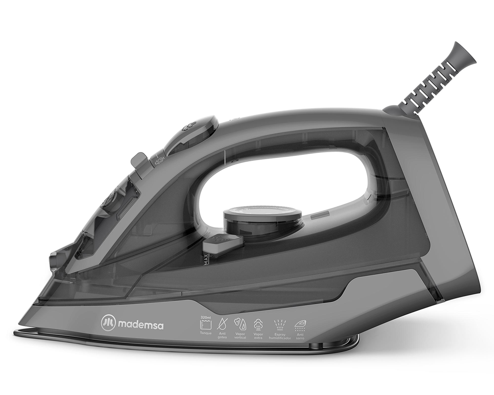 Plancha a vapor MIR30 2000W gris-0