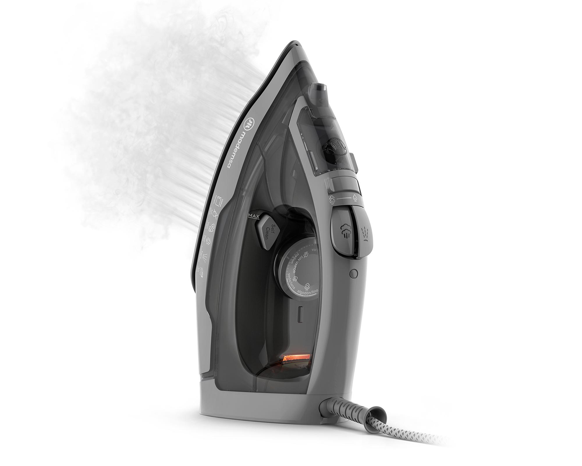 Plancha a vapor MIR30 2000W gris-1