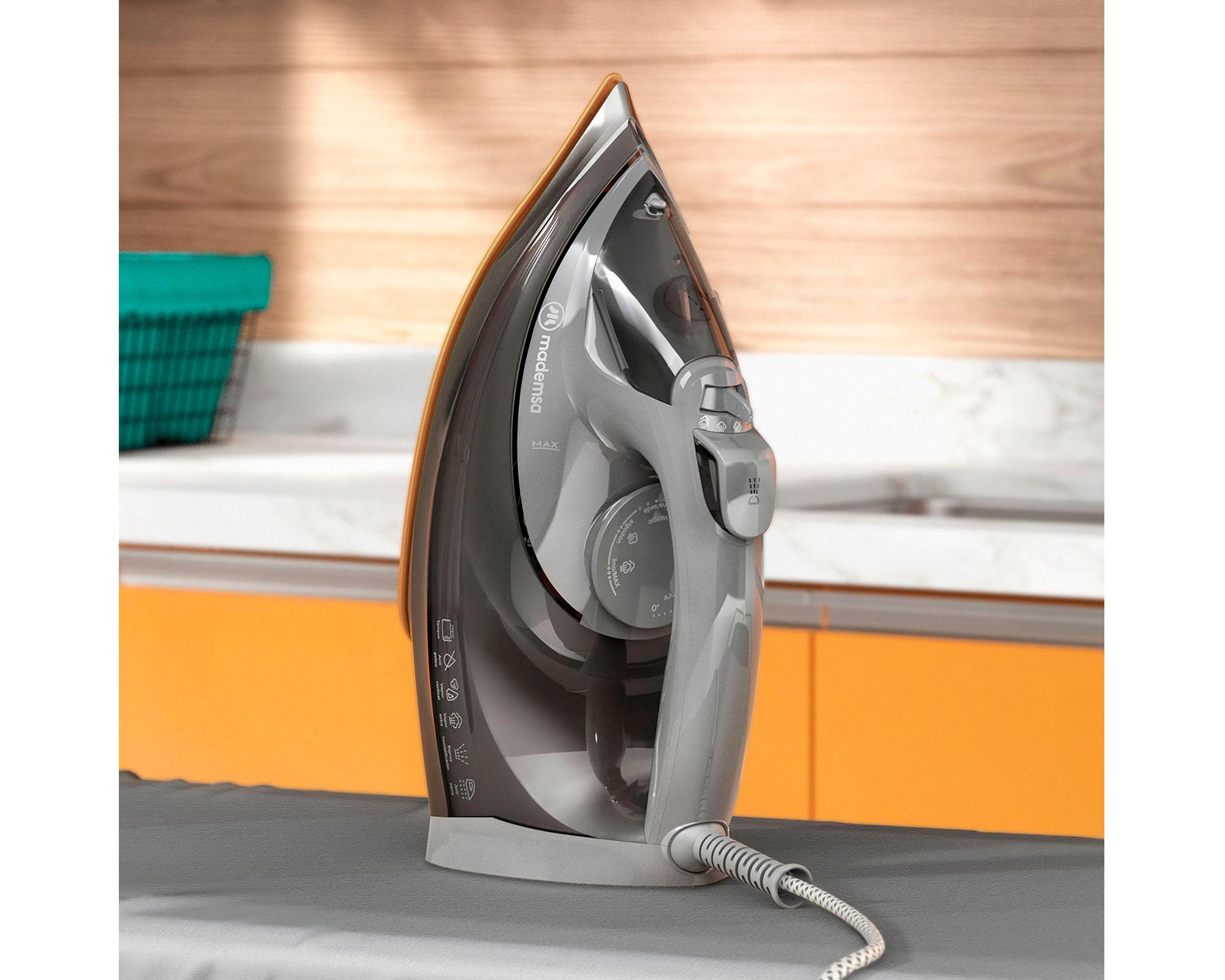 Plancha a vapor MIR40 2200W gris-4