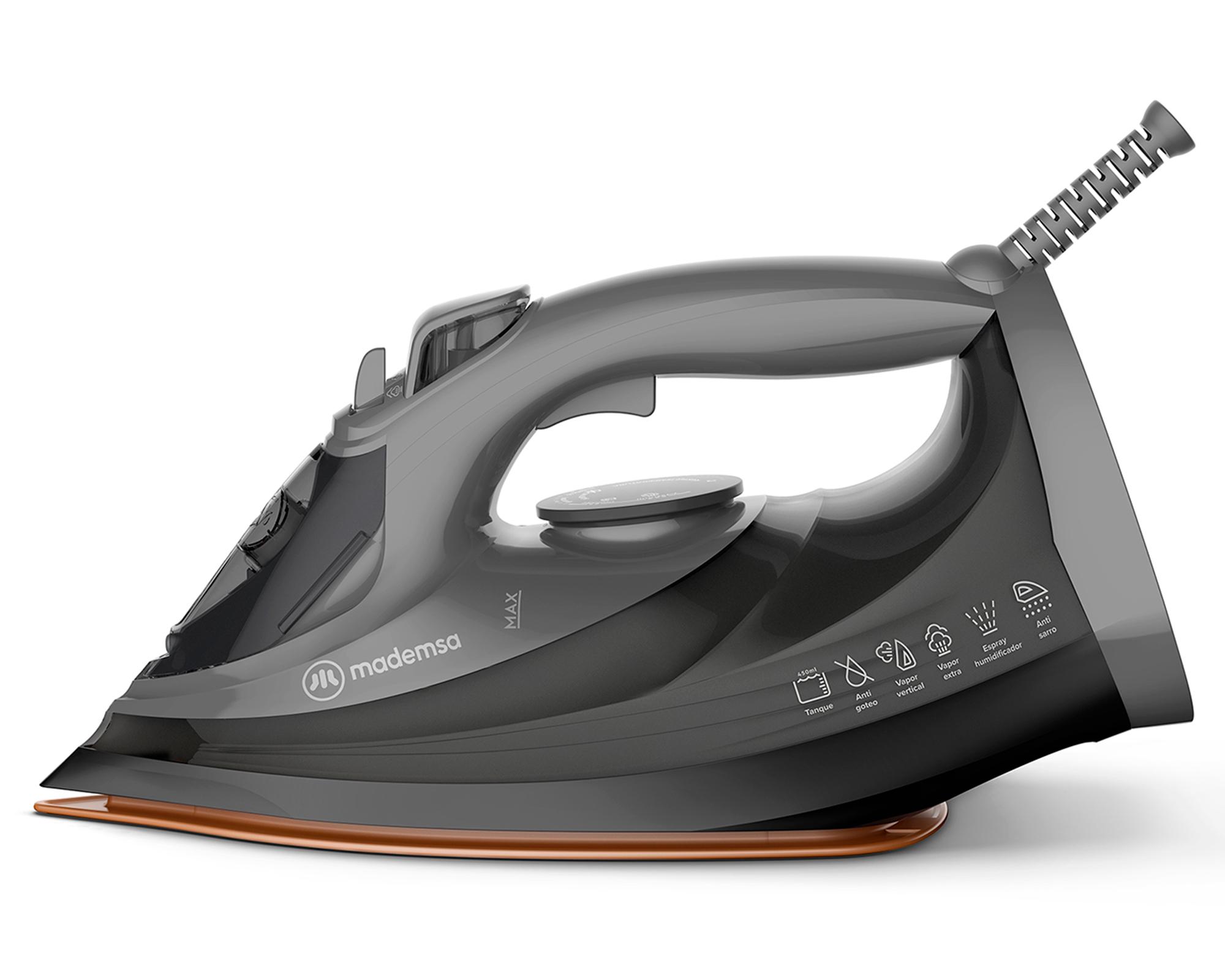 Plancha a vapor MIR40 2200W gris-0