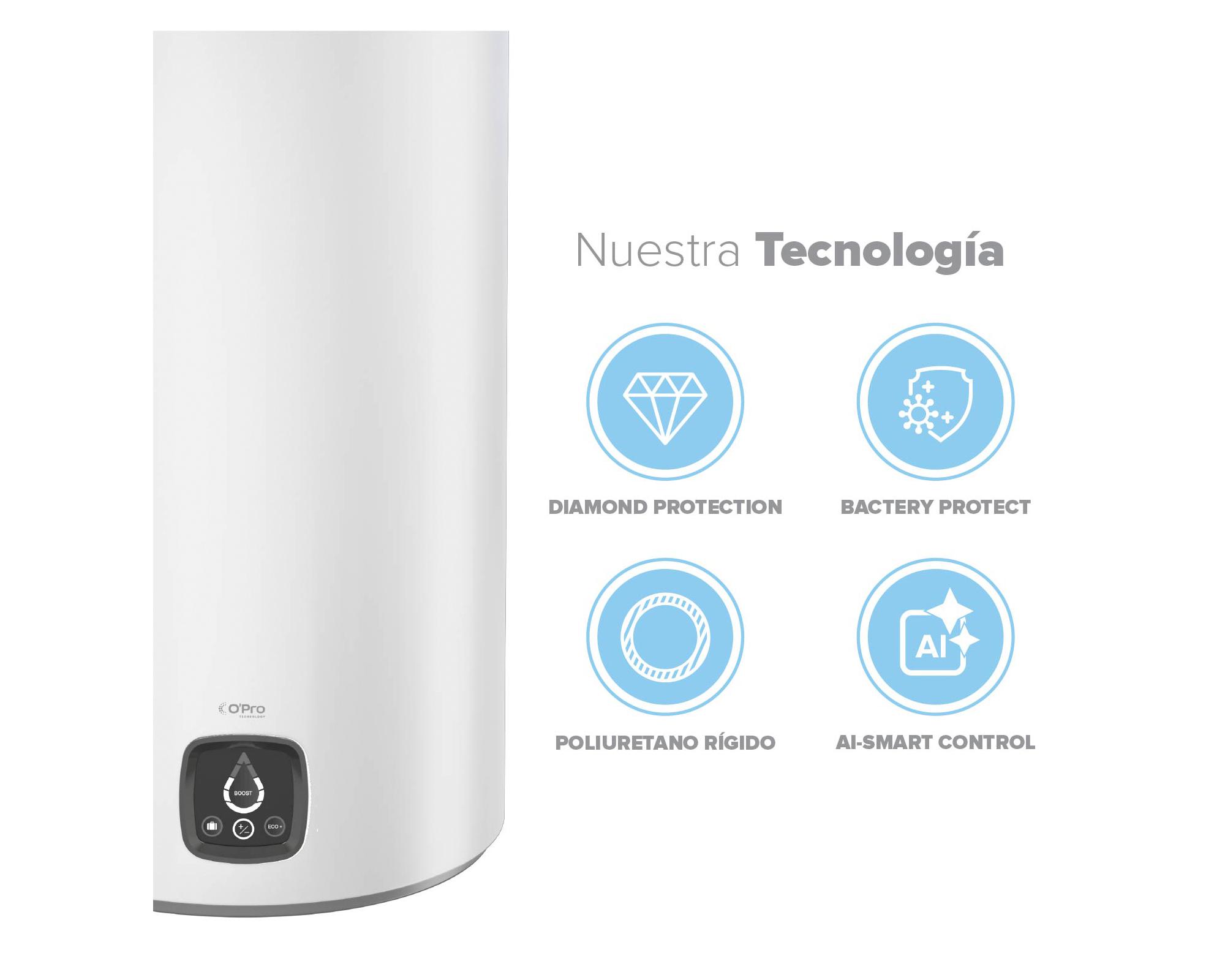 Termo eléctrico Genius 100 lt-2