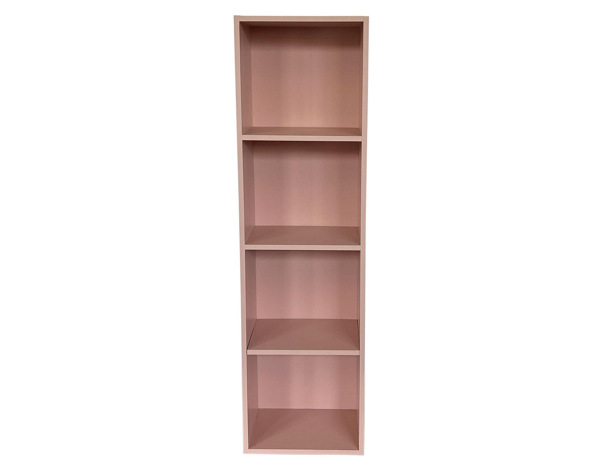 Librero 4 niveles rosa-0