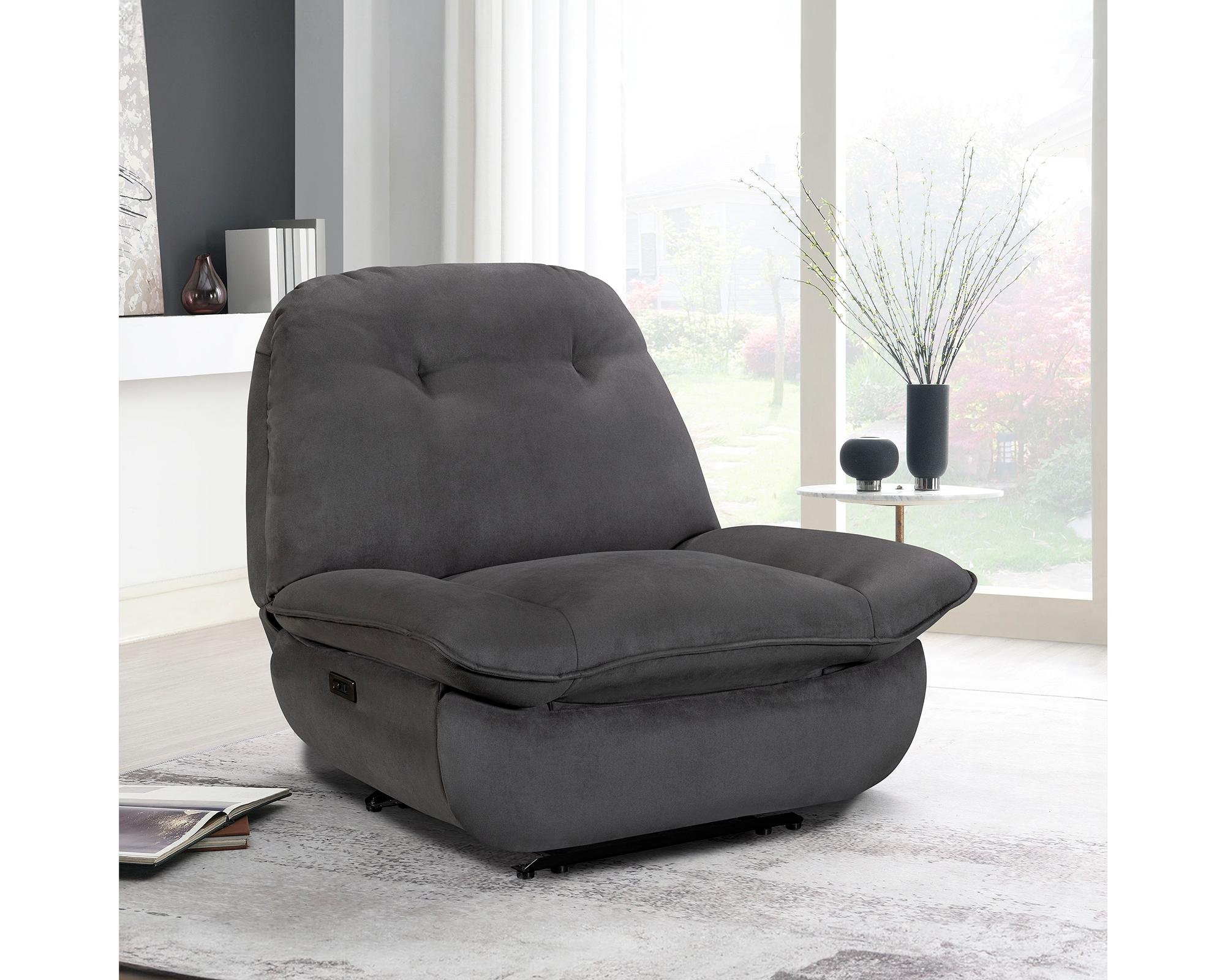 Berger eléctrico Pamplona poliéster gris acero-3