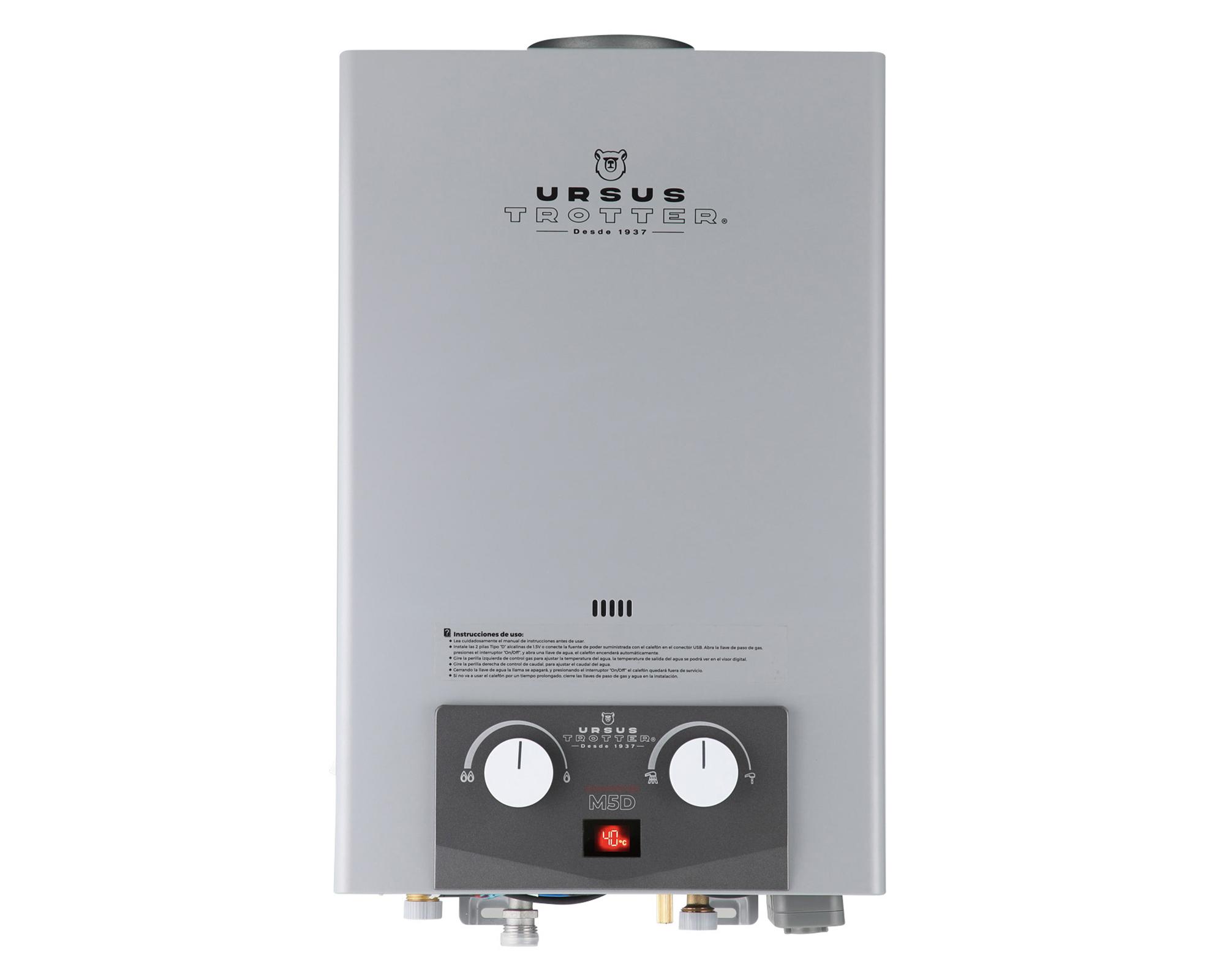 Calefont KOMFORTEK UT M5-D GL 5 lt tiro natural gas licuado-0