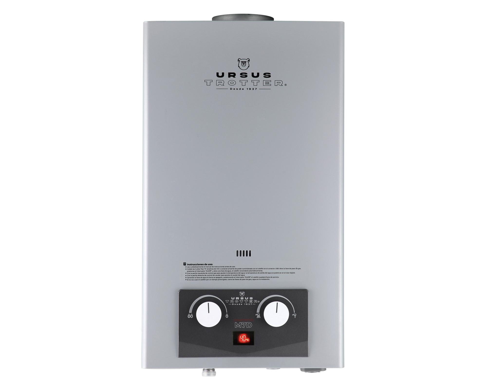 Calefont KOMFORTEK UT M7-D GL 7 lt tiro natural gas licuado-0