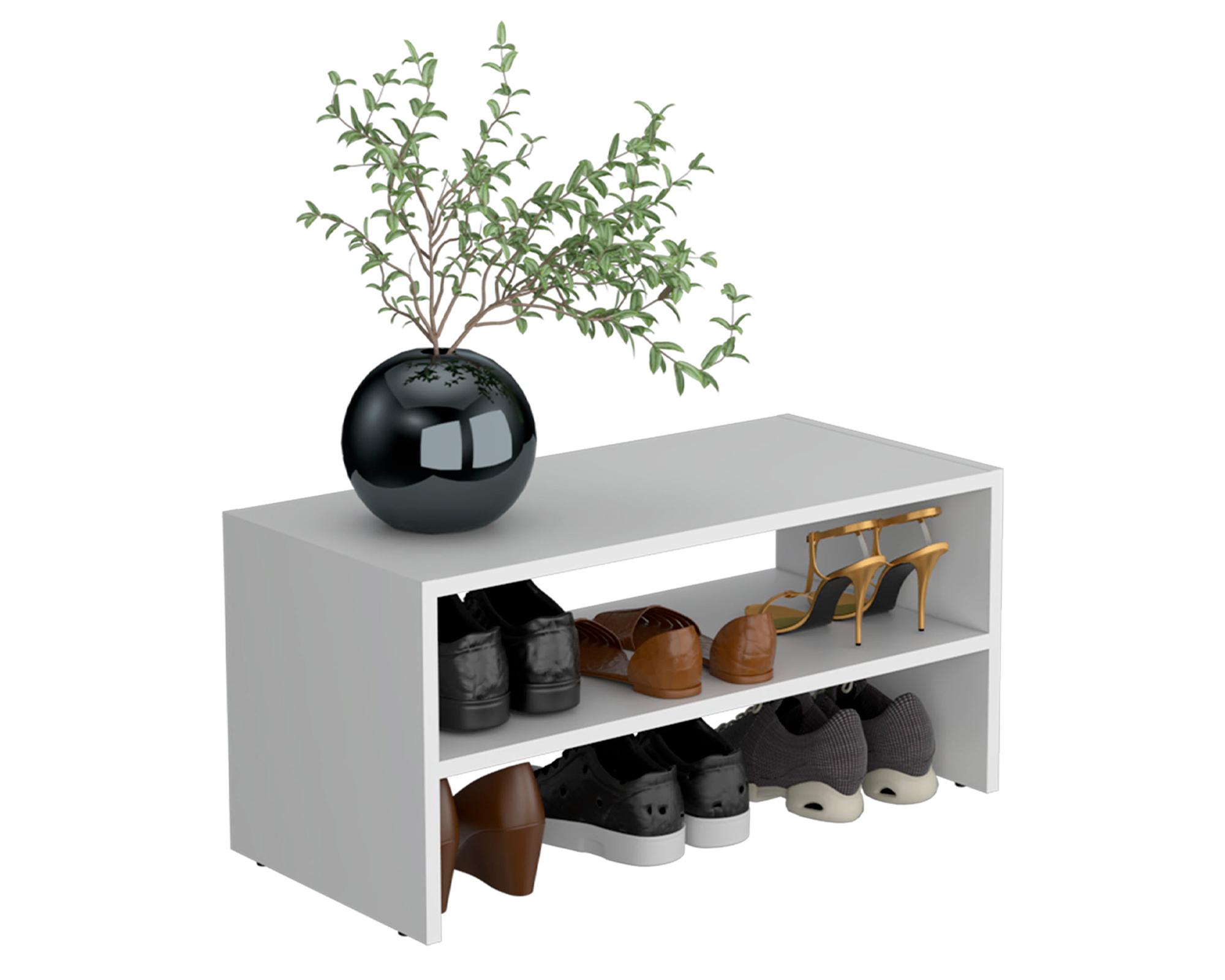 Zapatero alto apilable Z-72 blanco-2