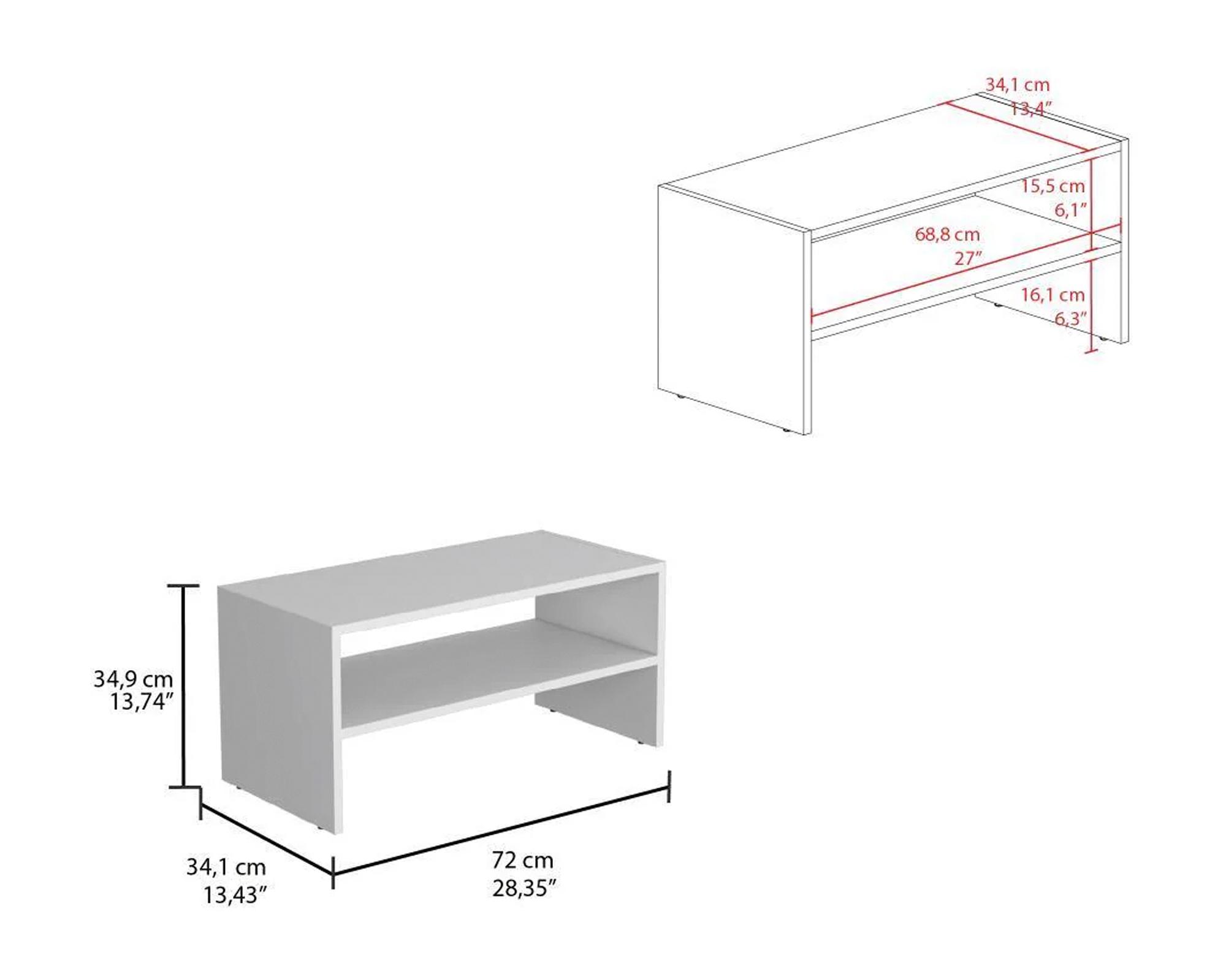 Zapatero alto apilable Z-72 blanco-4