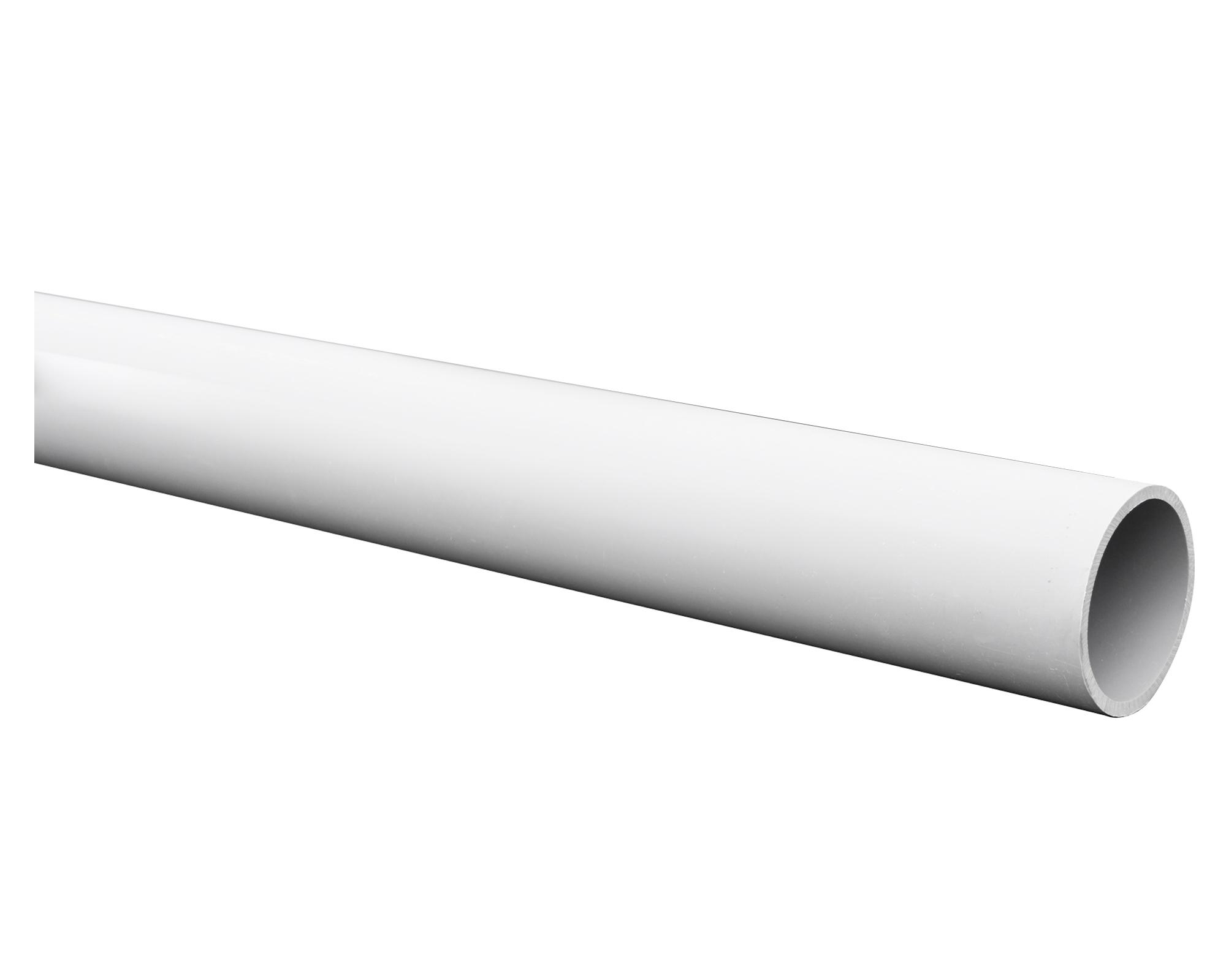 Tubo PVC NCH1779 40 mm x 1 m blanco-0