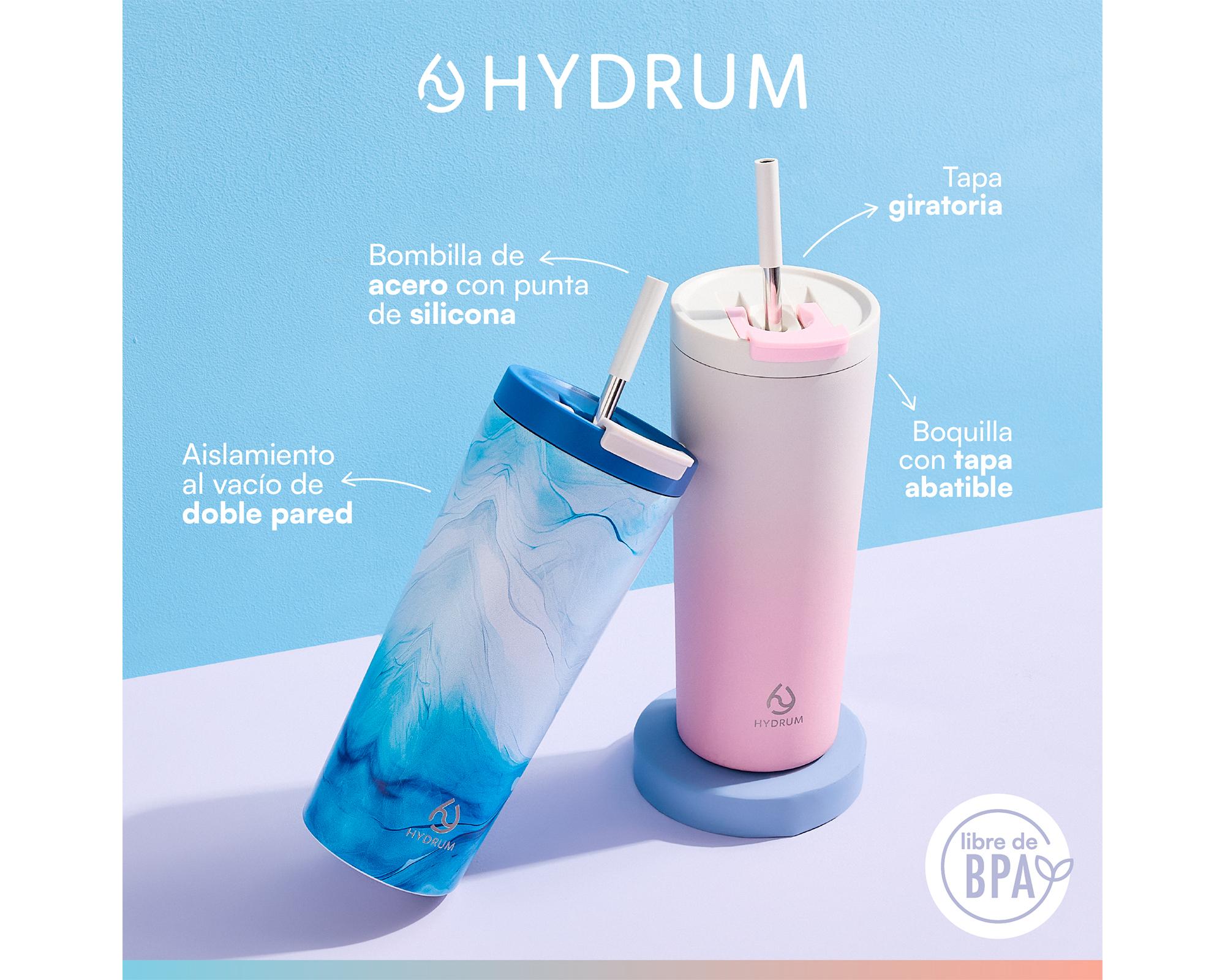Mug Hydrum travel moda 709 ml rosa-2