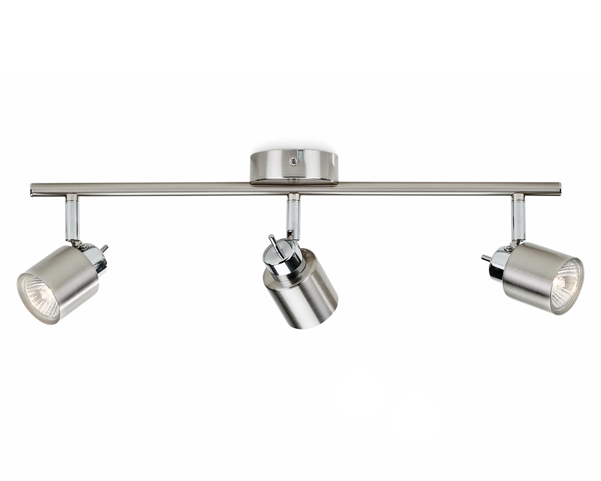 Aplique 35W GU10 3 luces Meranti gris-0