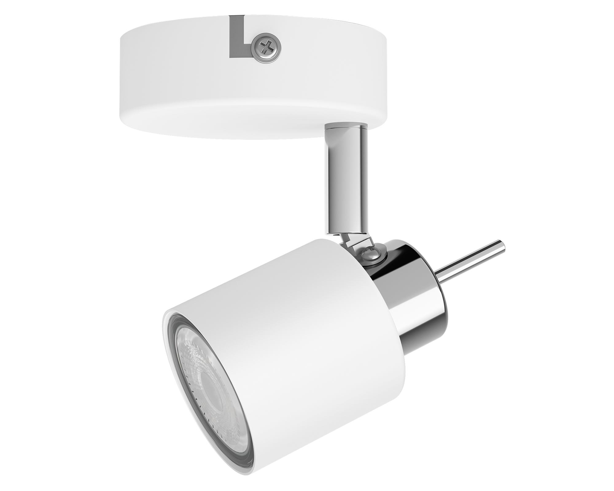 Aplique 35W GU10 1L Meranti blanco-0