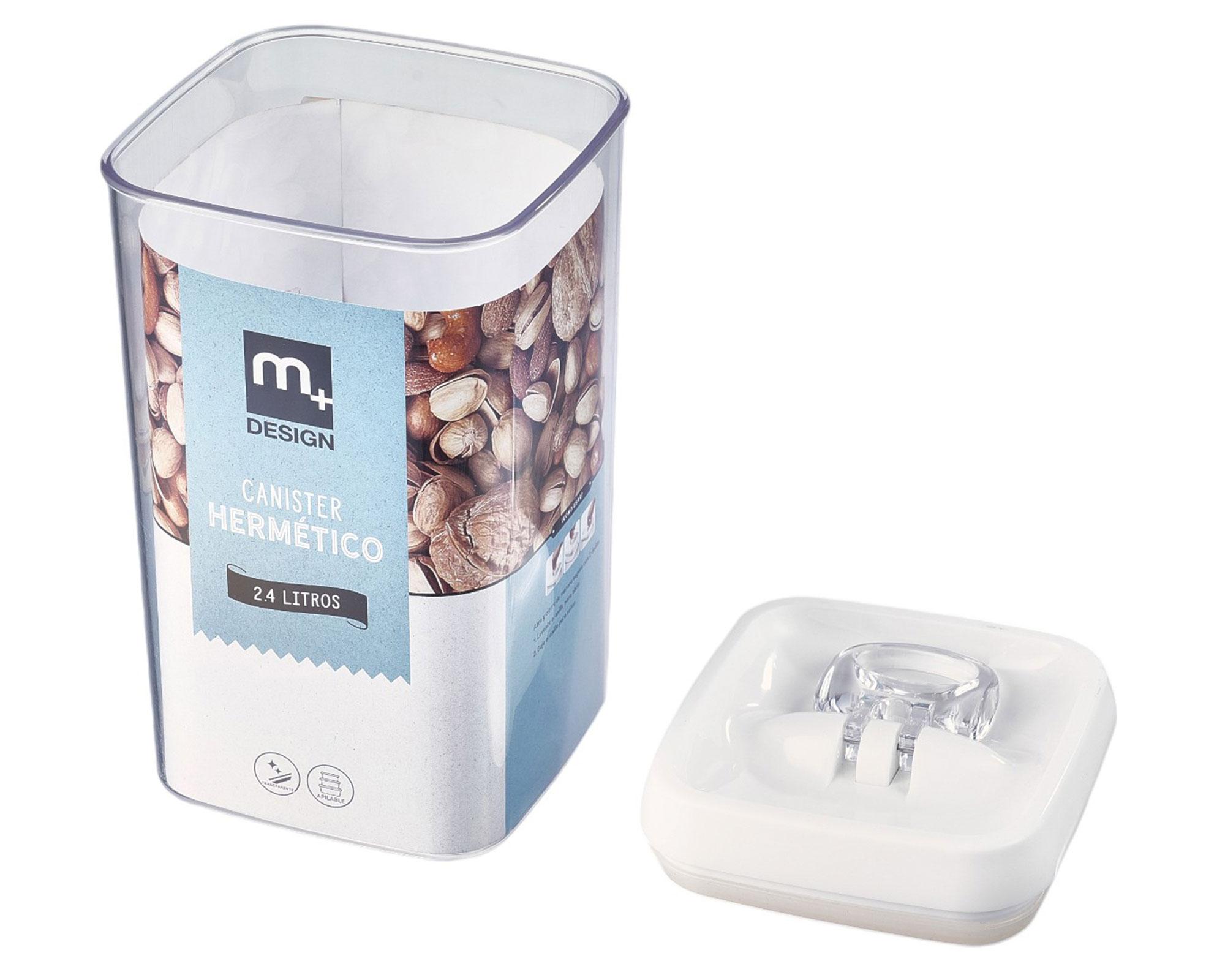 Canister cocina cuadrado 2.4 lt-3