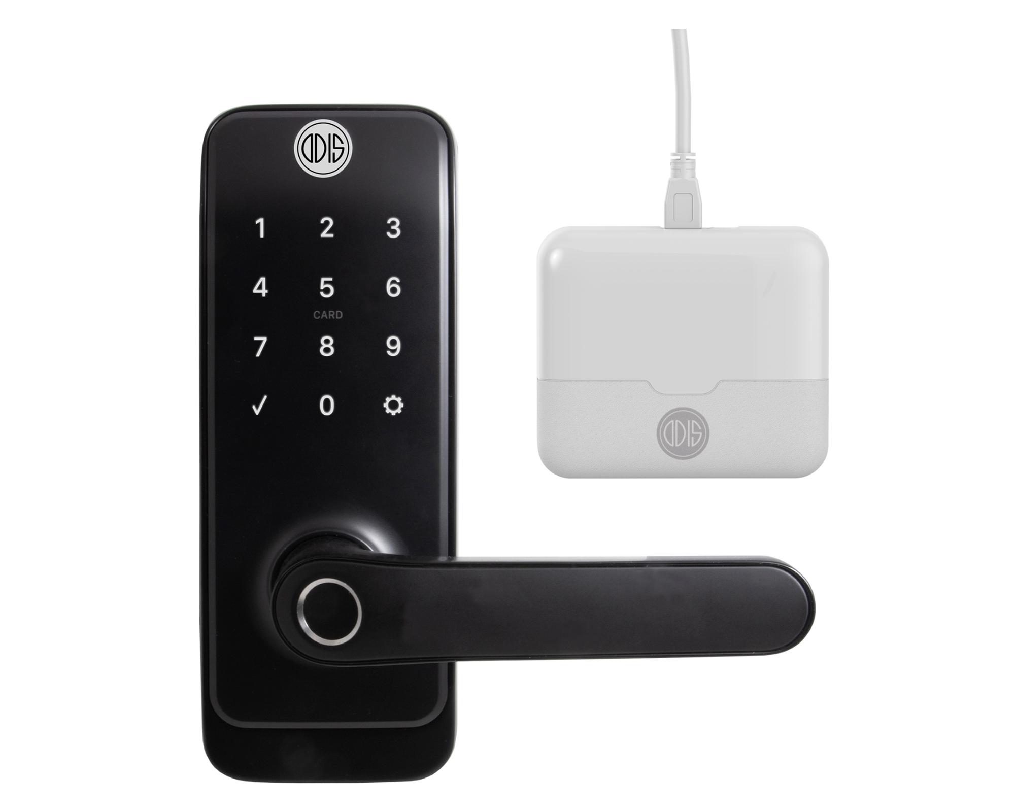 Cerradura digital Smart 8800 negro con Wifi-2