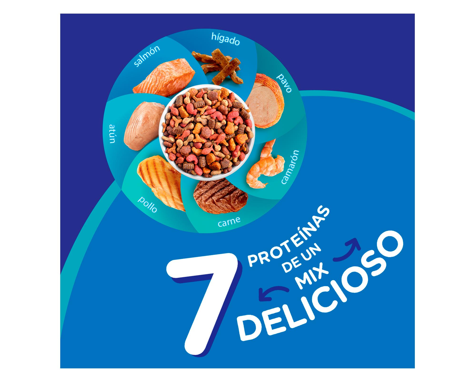 Alimento seco gato adulto Megamix 8 kg-1