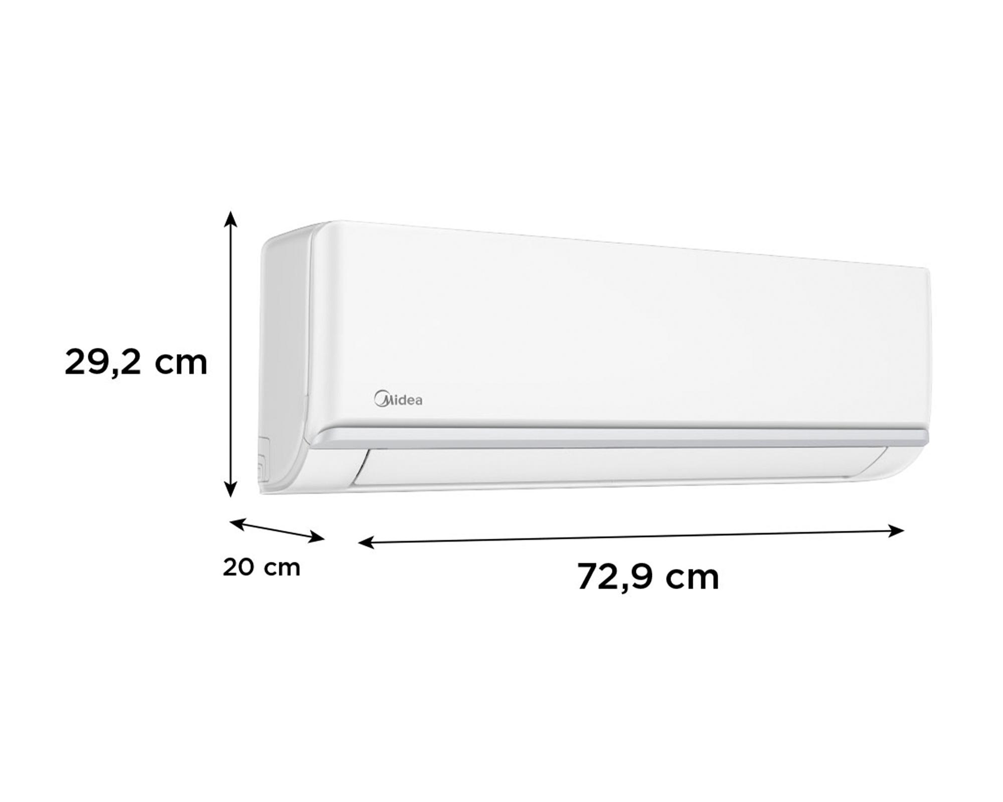 Aire acondicionado split inverter XTRA09K 9000 BTU frío/calor-5
