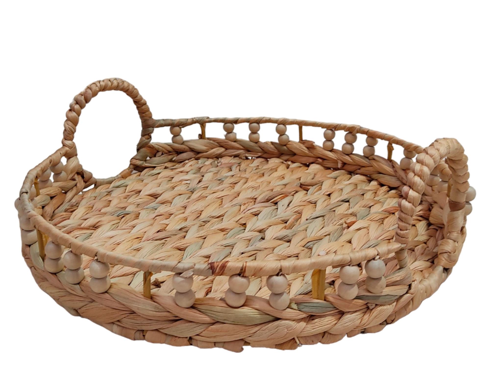 Canasto bajo D2 fibra natural 35 cm-2