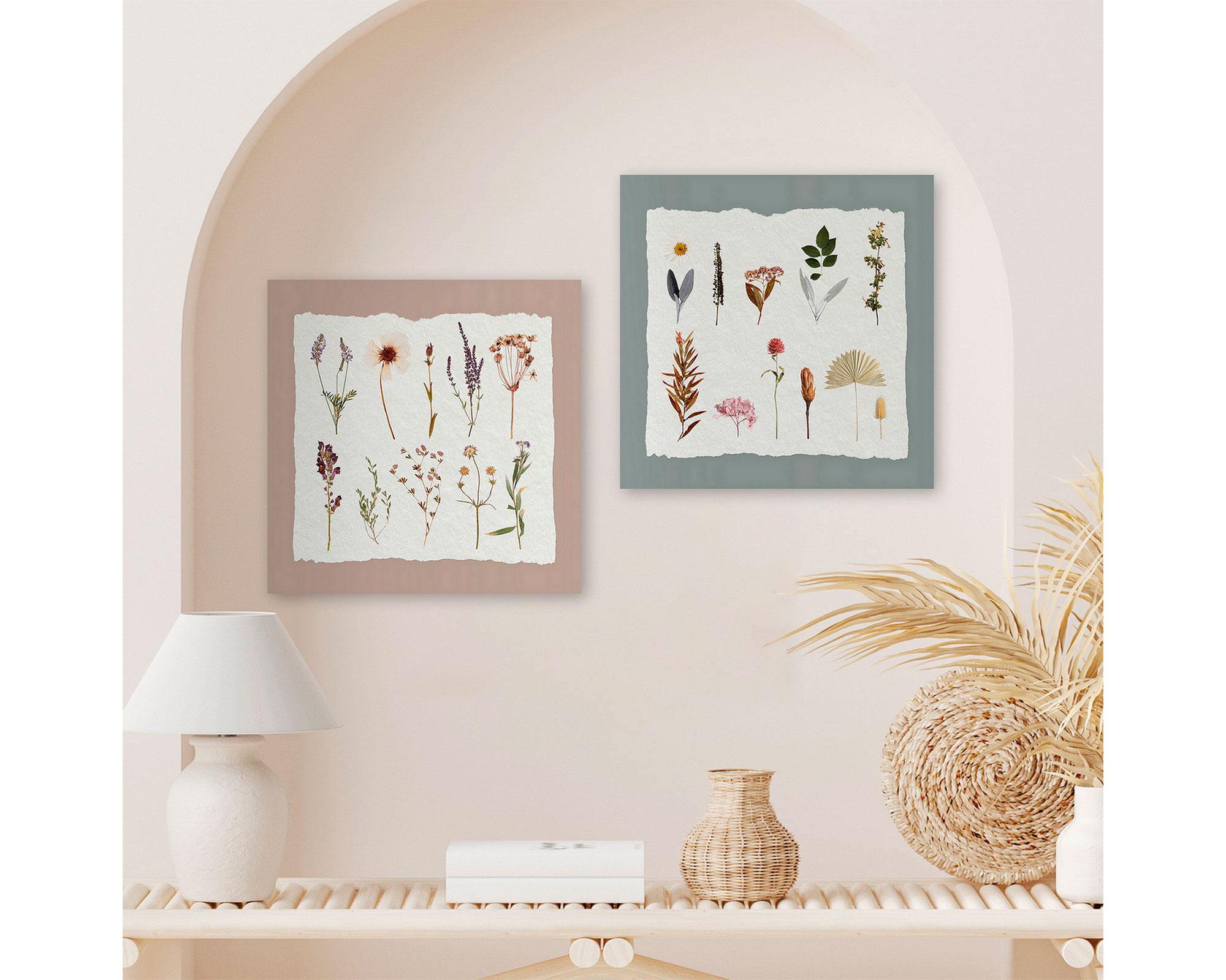 Canvas 28x28 cm 2 piezas 2DD1-1