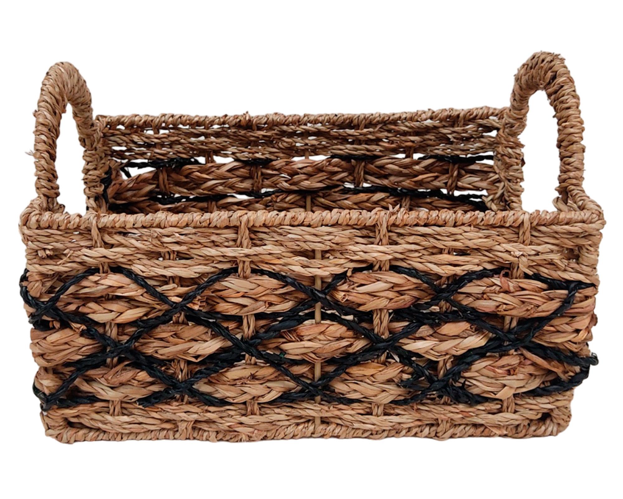 Canasto D7 fibra natural 14x30x20 cm-0