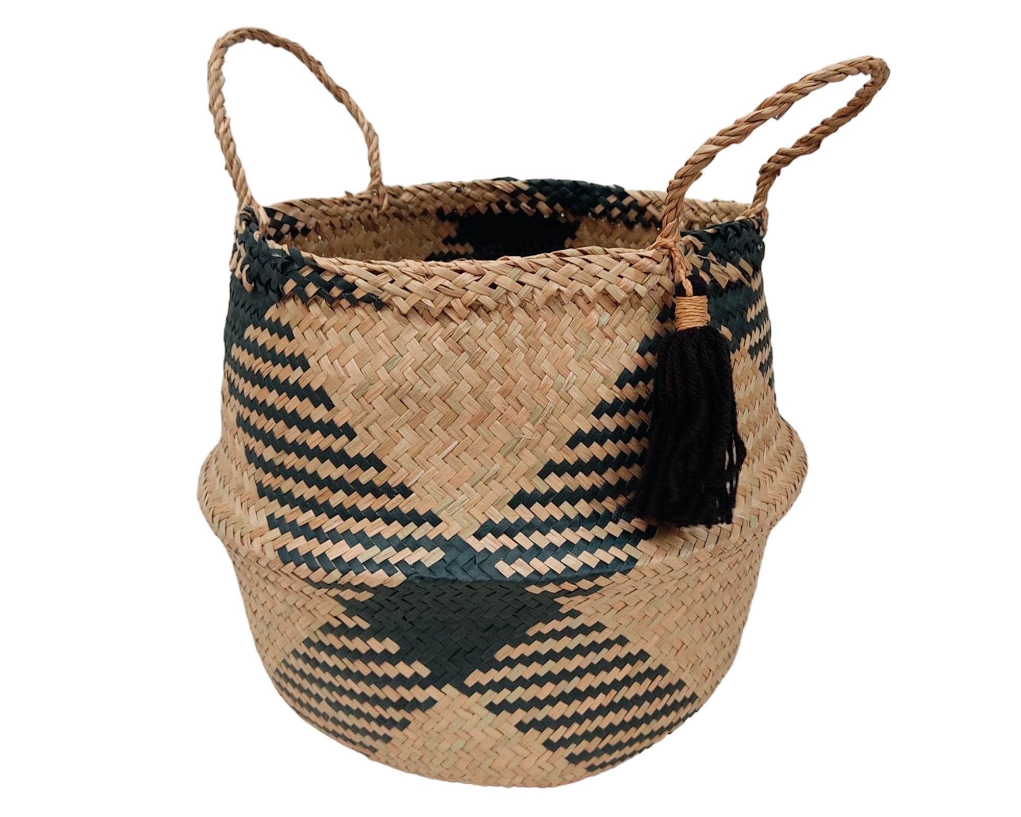Canasto D3 fibra natural 35 cm-0