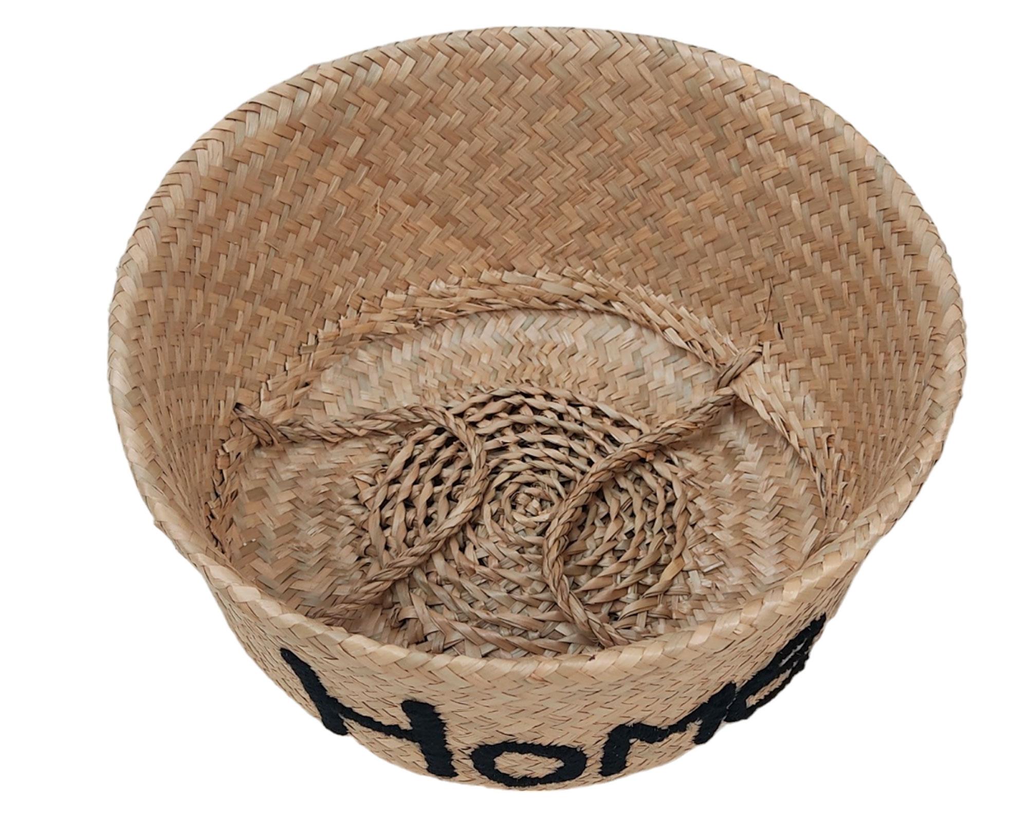 Canasto D4 fibra natural 30 cm-2