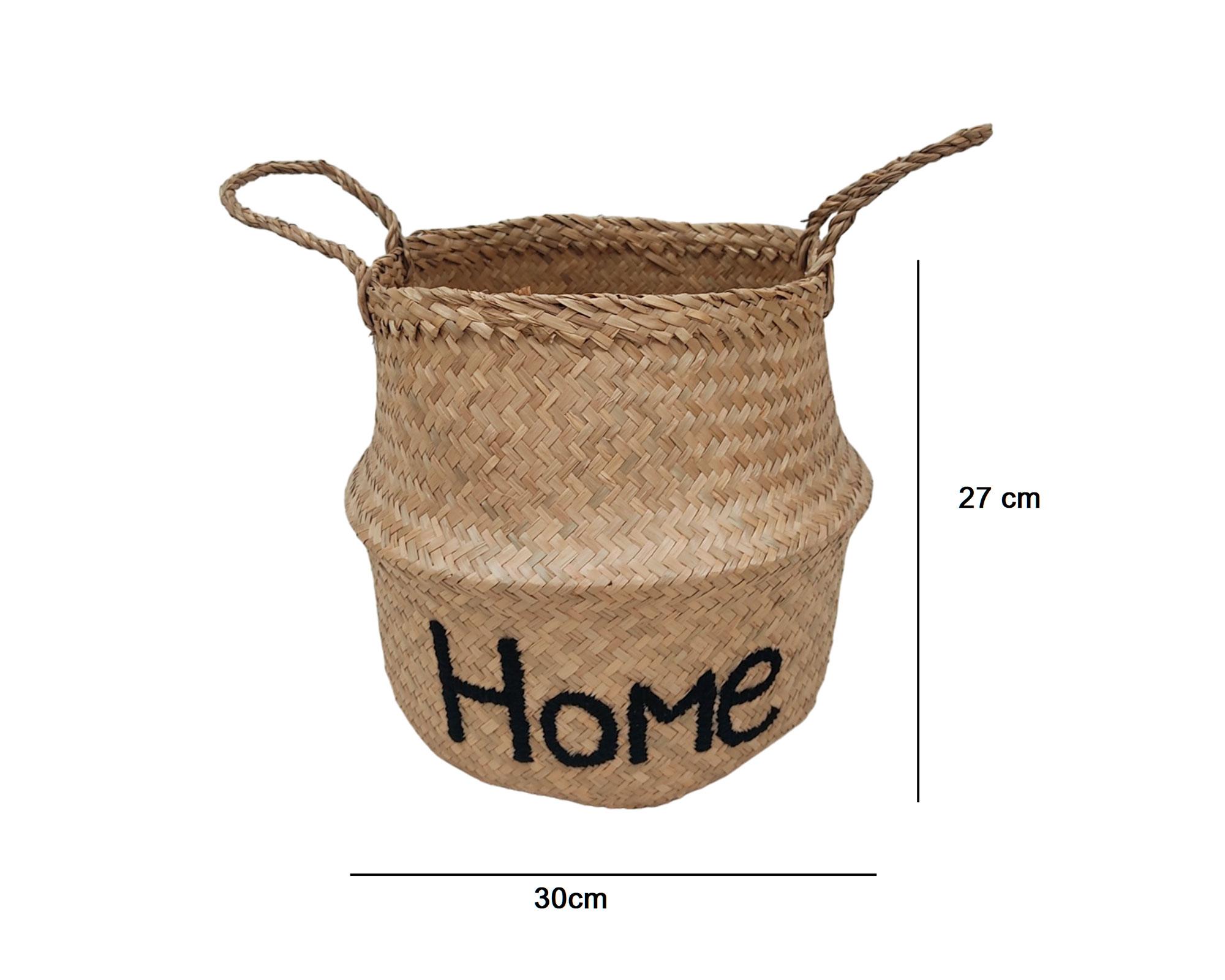 Canasto D4 fibra natural 30 cm-3