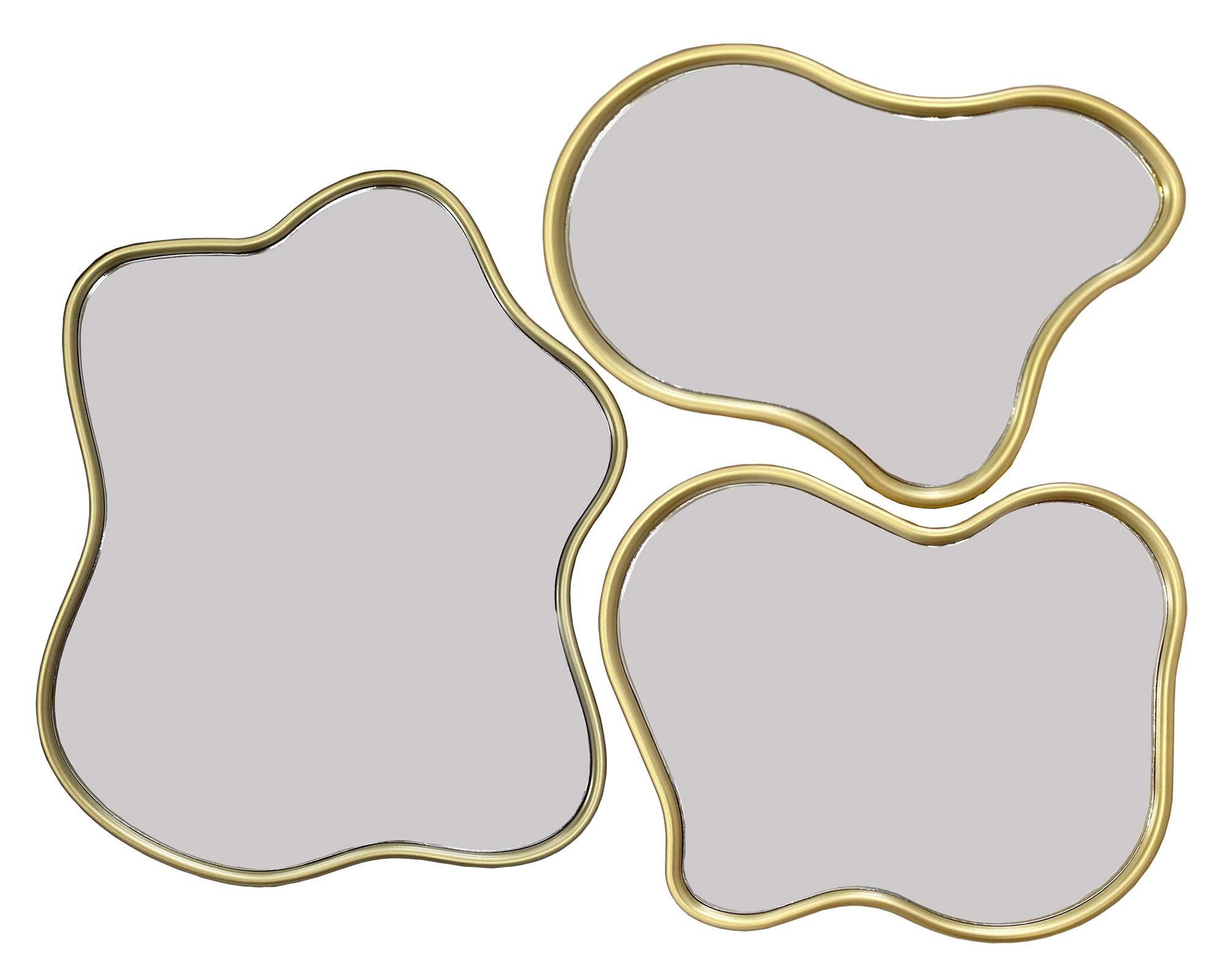 Espejo decorativo 3 piezas 28.5x36x2 cm-0