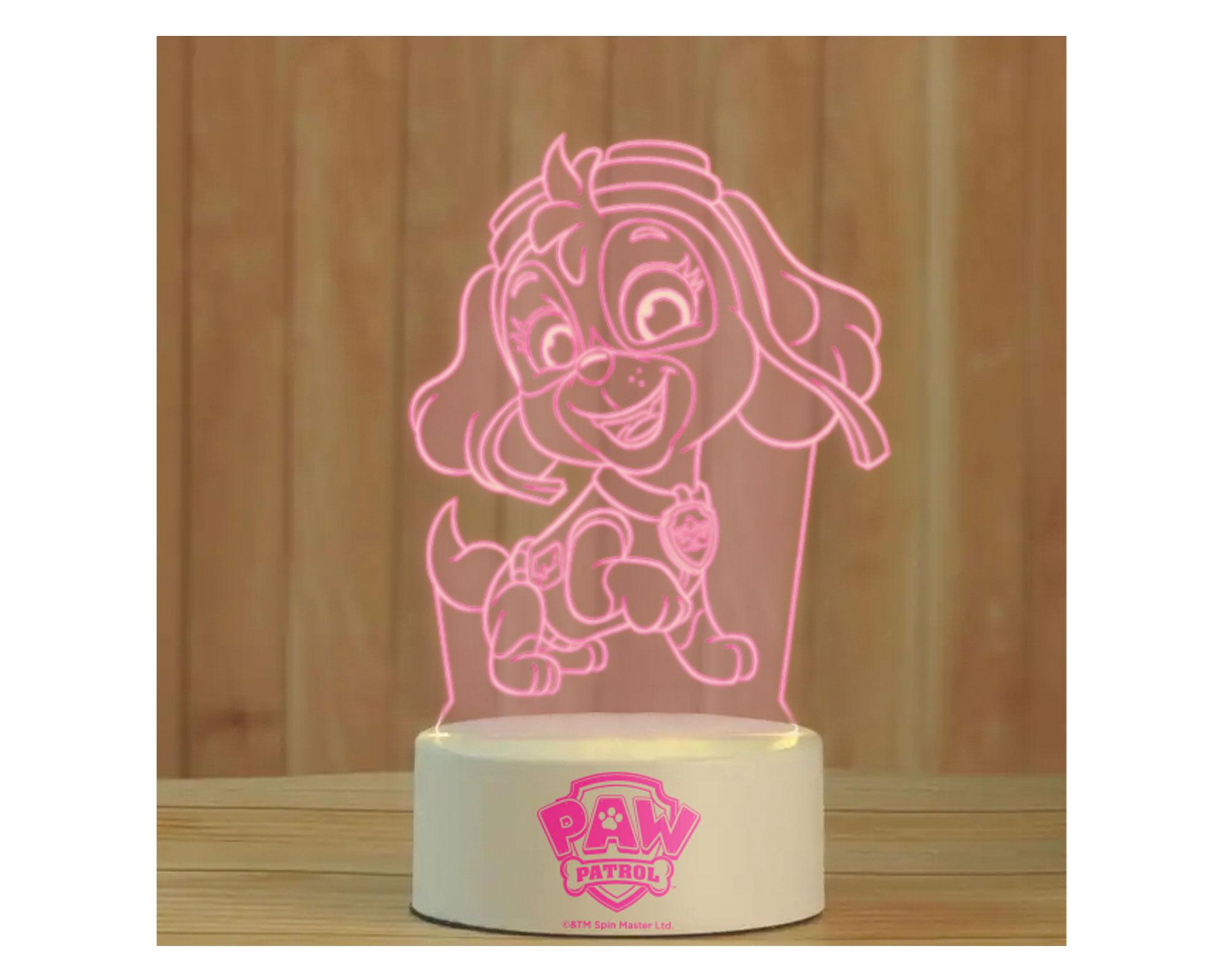 Lámpara acrílico Paw patrol girl 10W 1 luz LED PWLE772-2