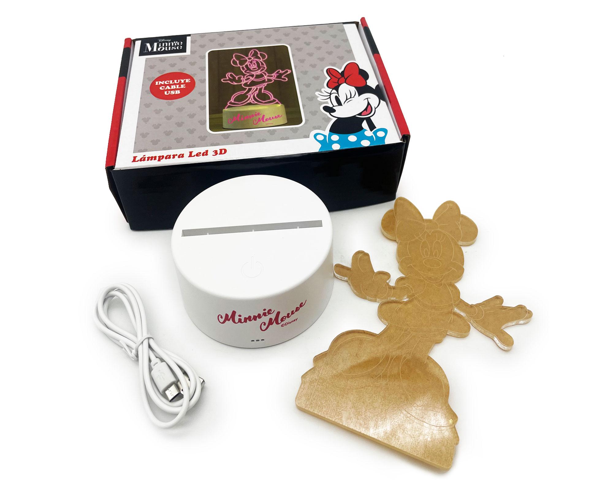Lámpara acrílico Minnie 10W 1 luz LED MNLE771-3
