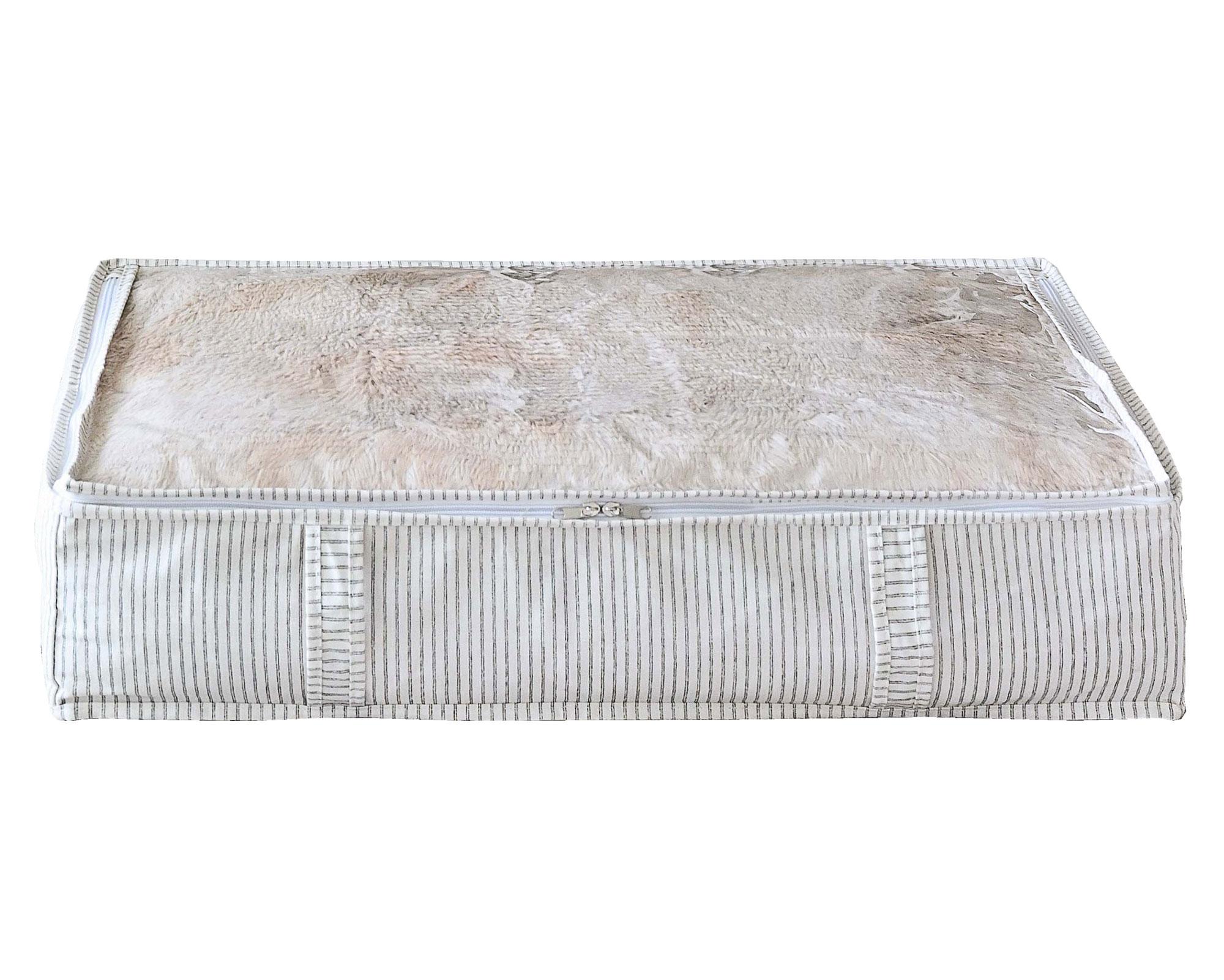 Organizador bajo cama Ventana superior líneas-2