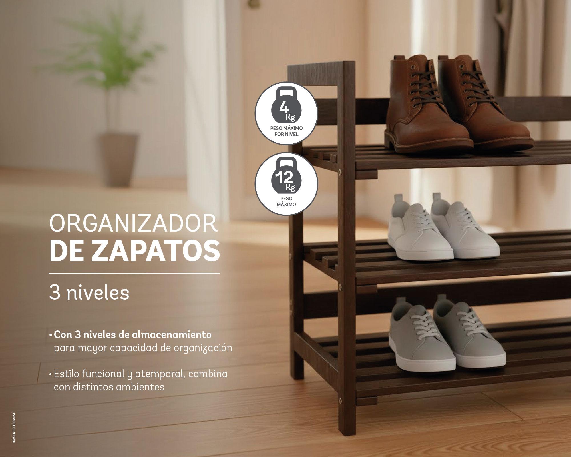 Organizador zapatos 3 niveles-3