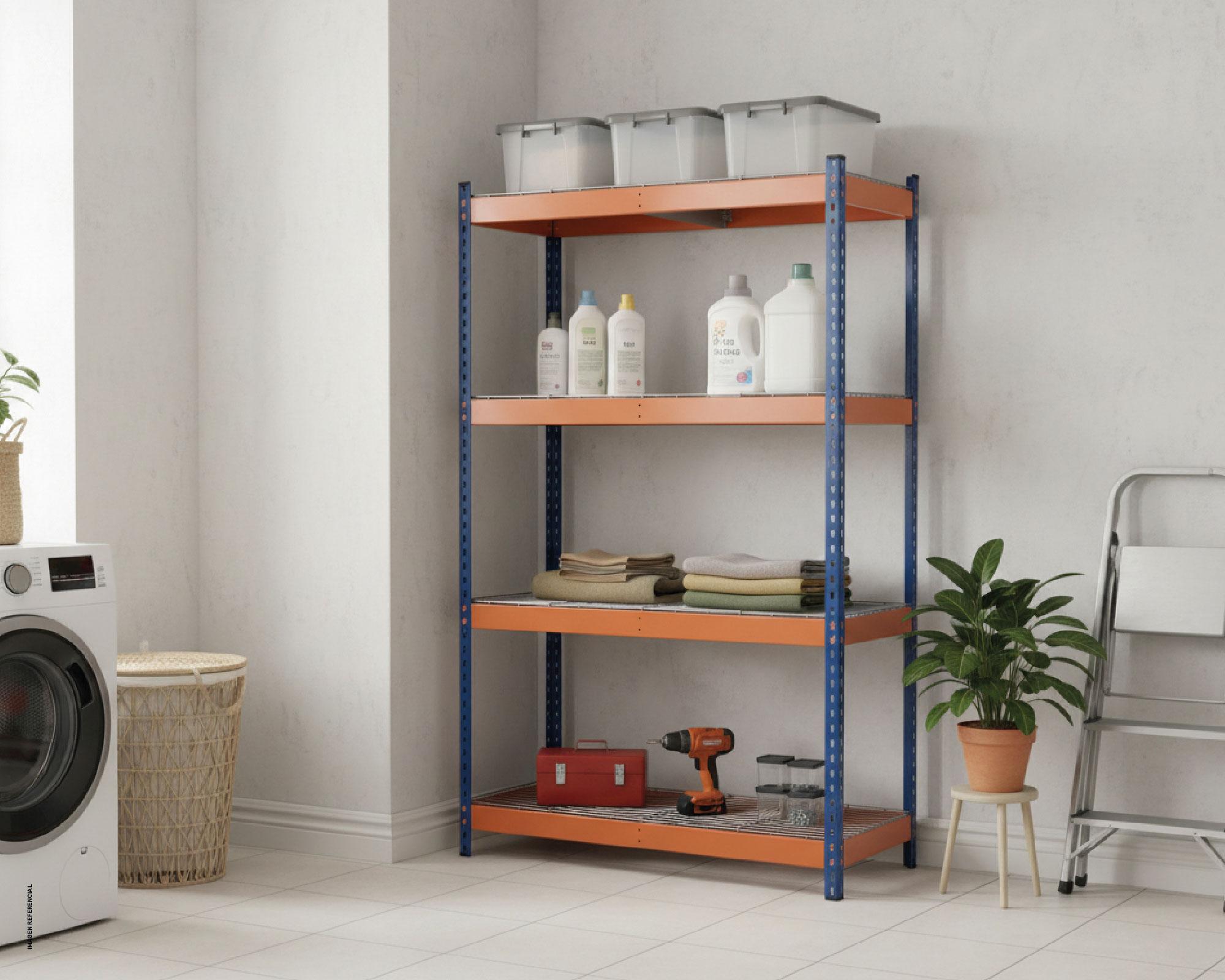 Repisa 4 niveles 200x120x60 cm-4