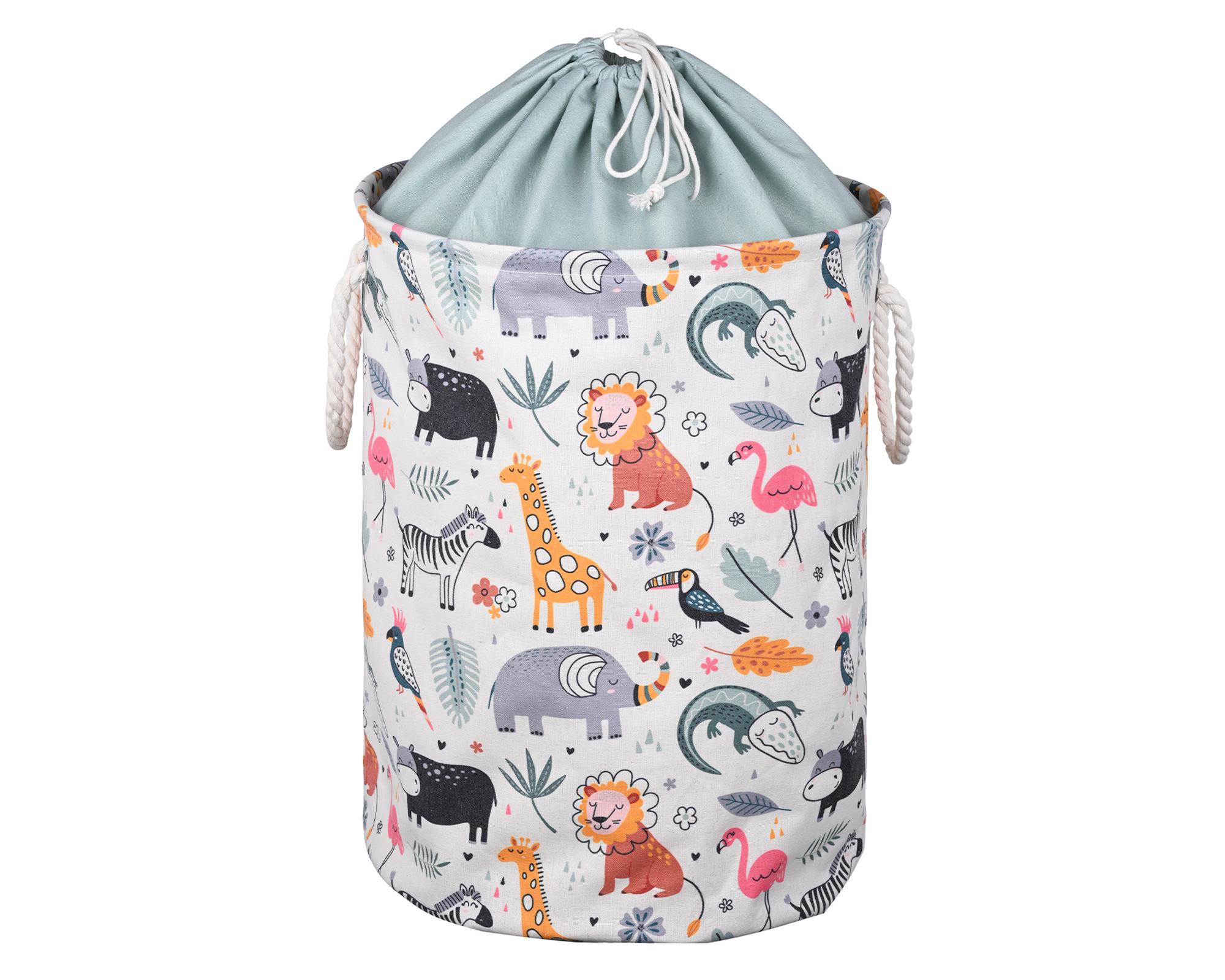 Hamper canvas Kids Zoo-2