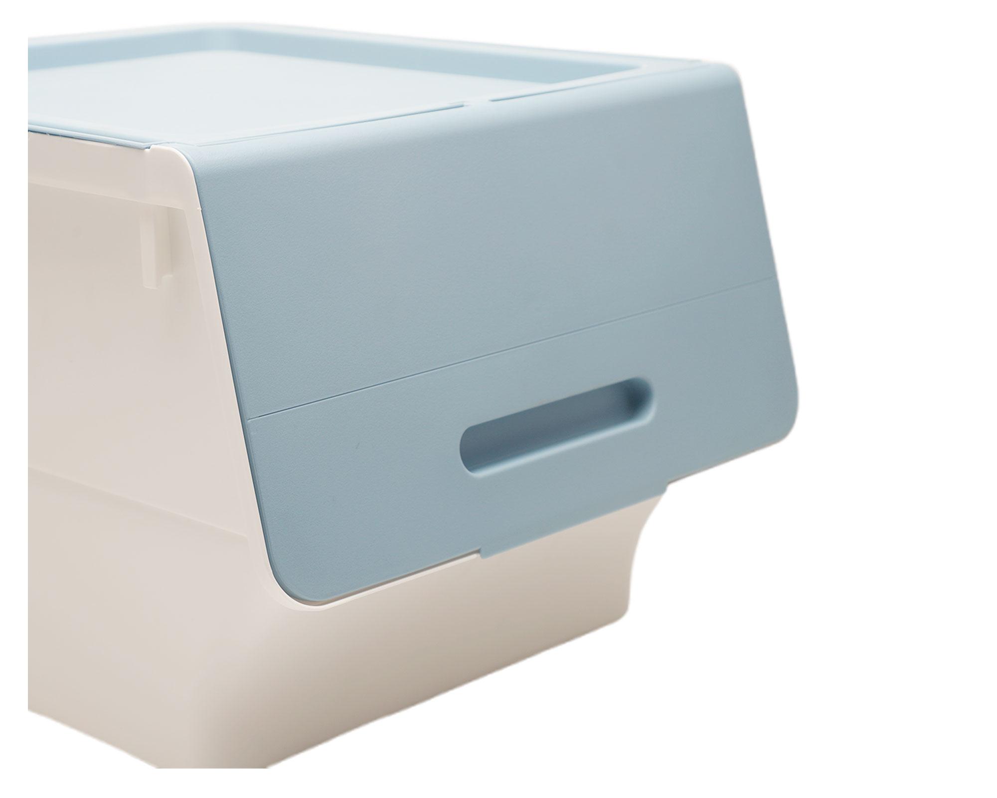 Caja organizadora apilable piedra-2