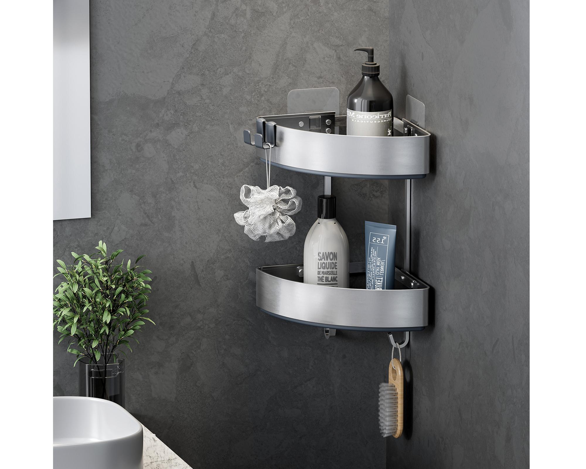 Organizador baño Esquinero 2 niveles-3