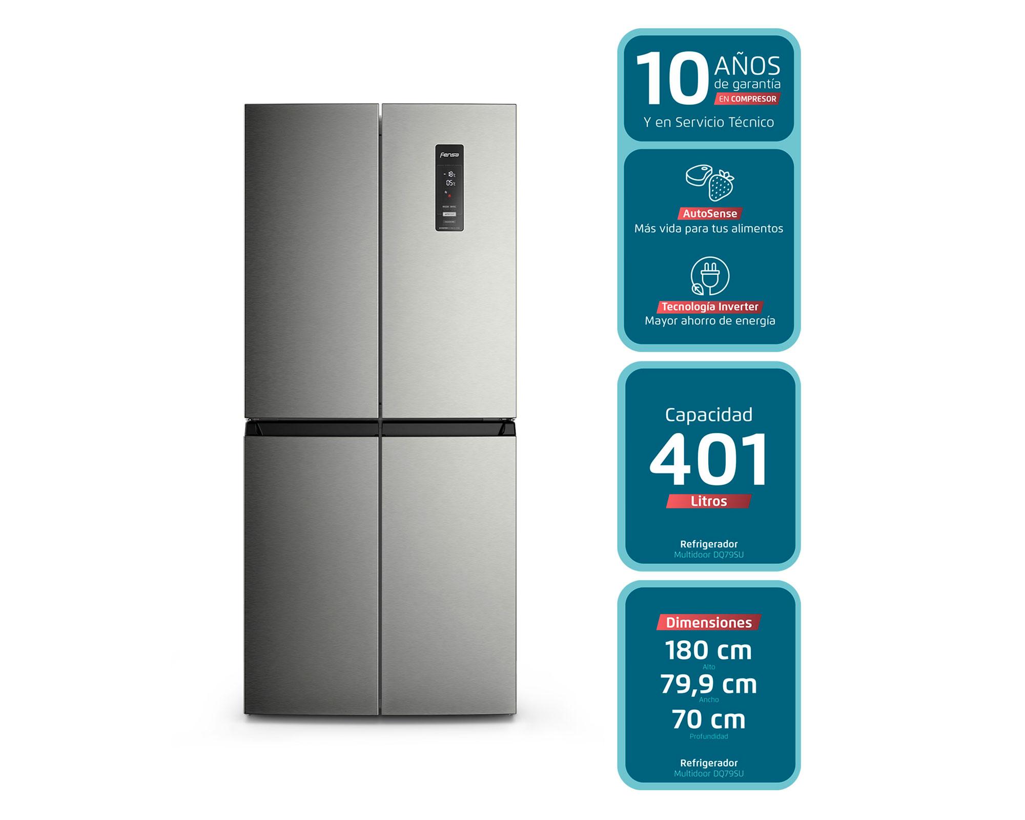 Refrigerador DQ79SU Multidoor 401 lt-4
