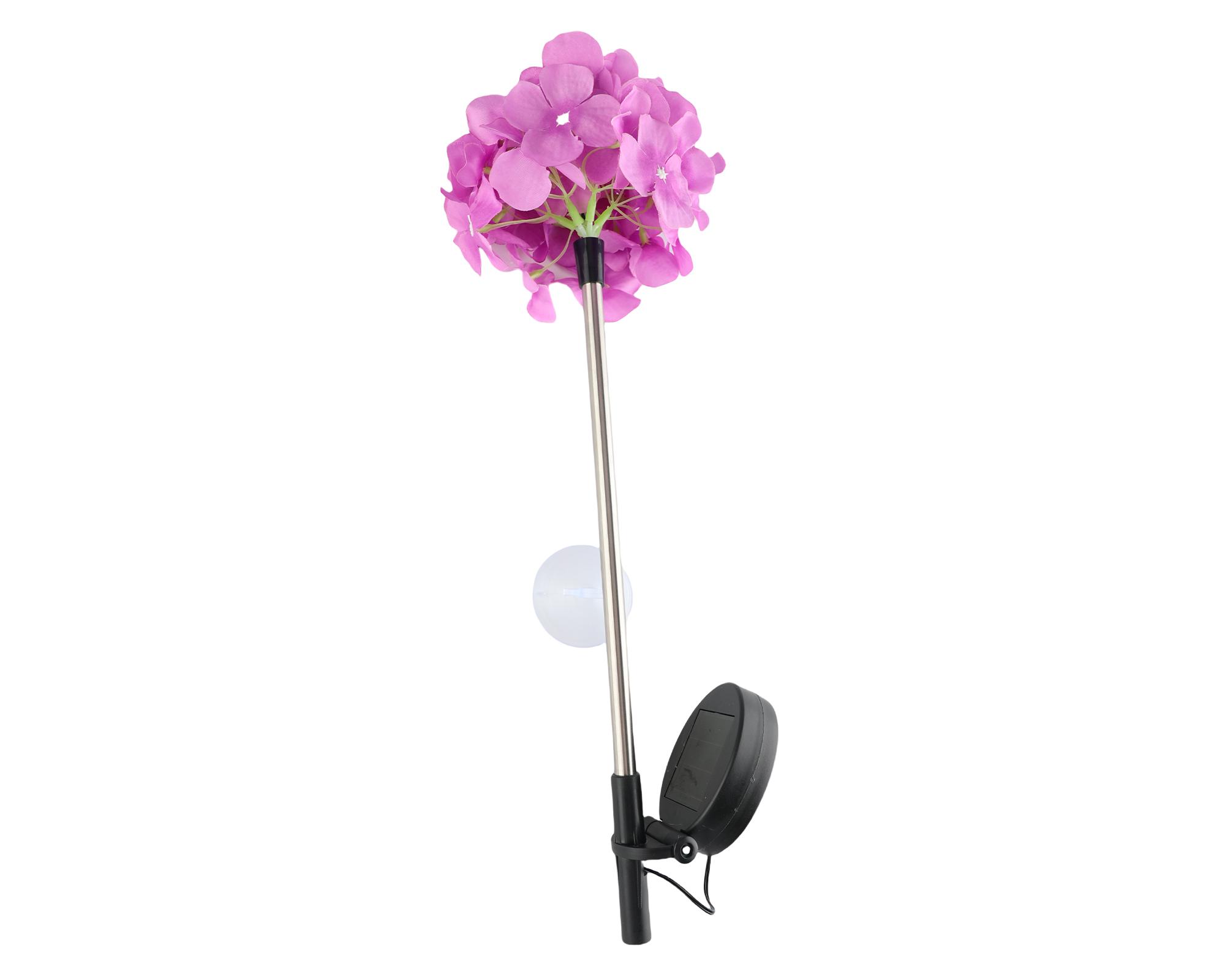 ESTACA FLOR COLOR LED BATERIA RECARGABLE-0