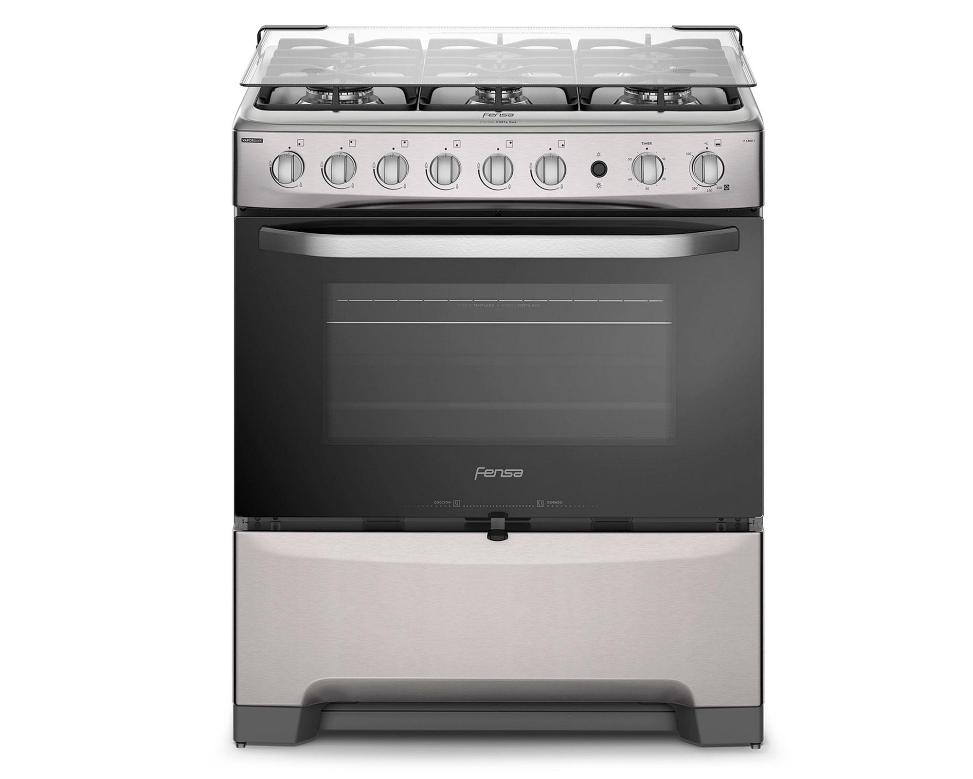 Cocina a gas 6 quemadores F 5300 T-0