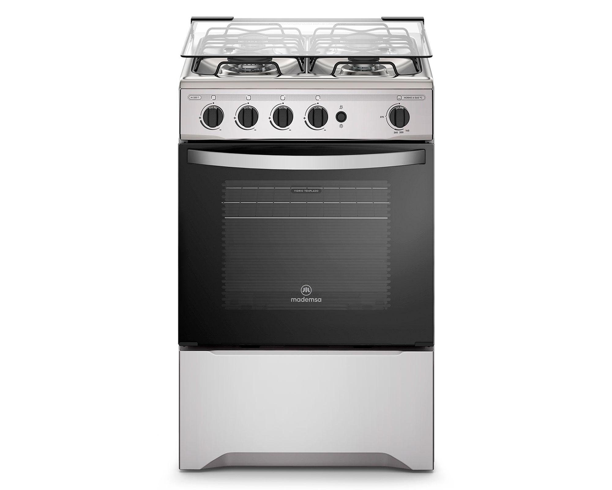 Cocina a gas 4 quemadores M 520 T-0